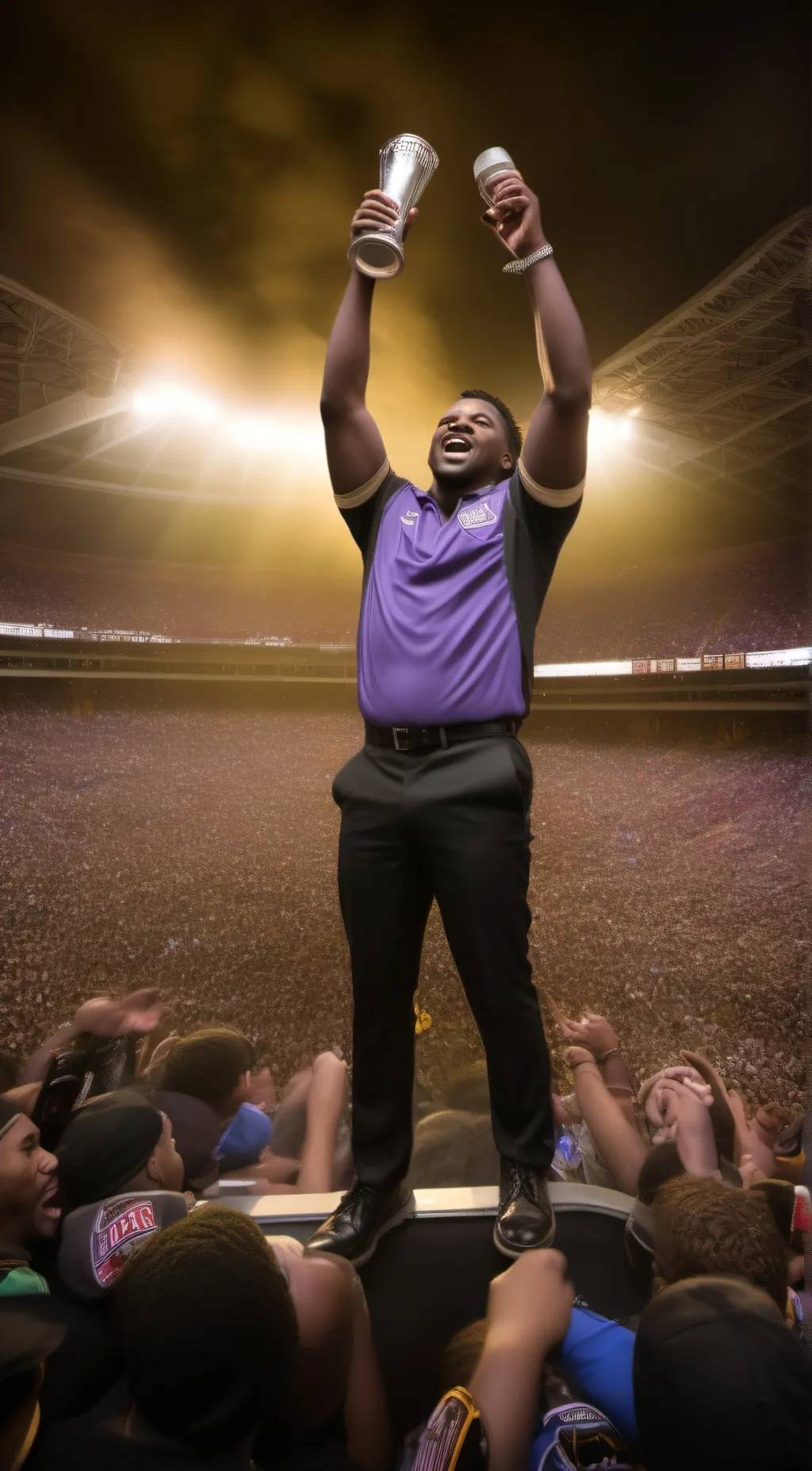 ai character: For the Glory background