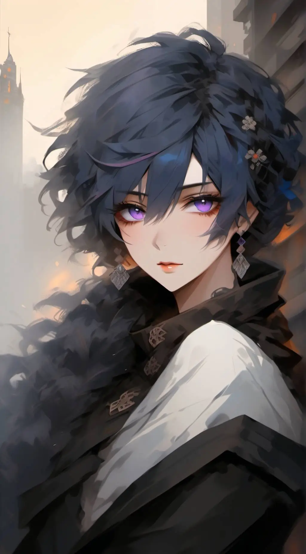 ai character: ~ Alpha ~ background