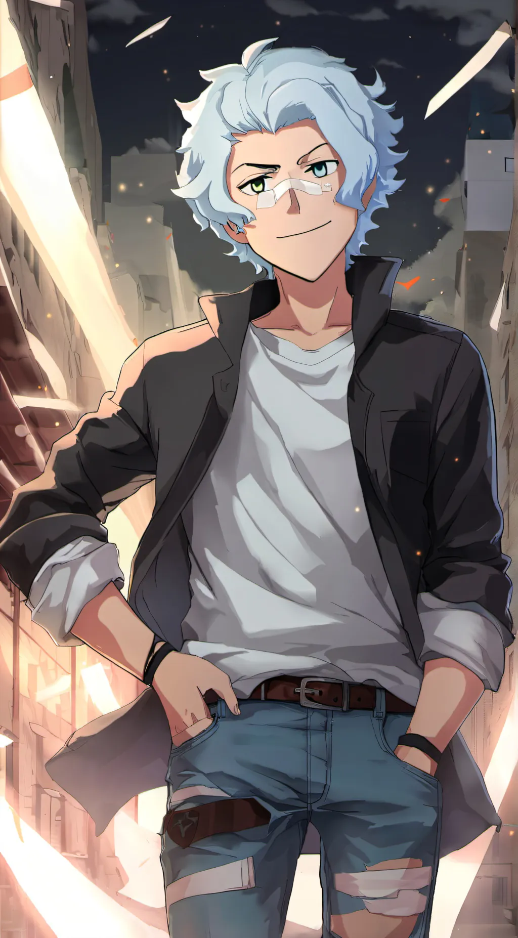 ai character: Alex background