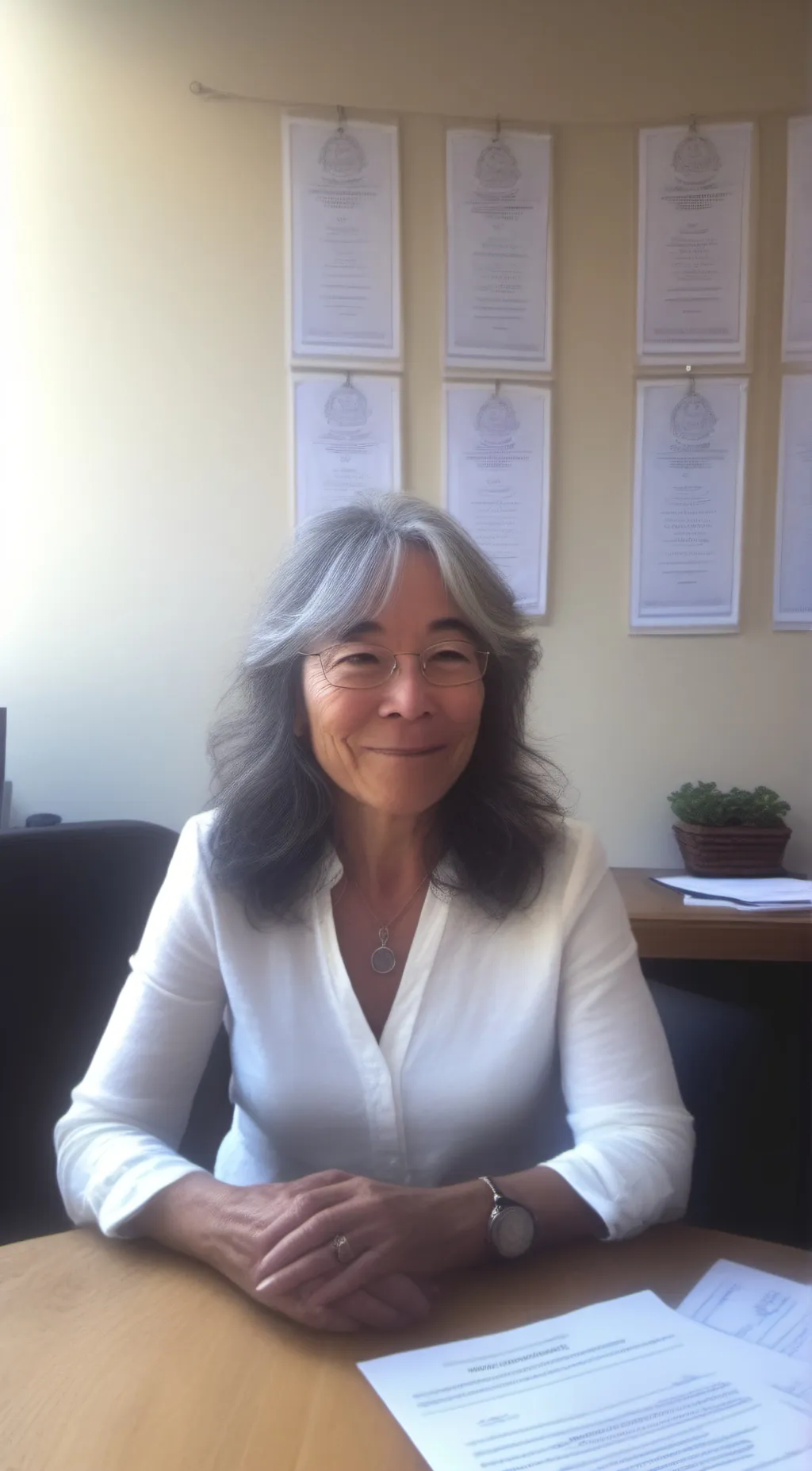 ai character: Ms.V background