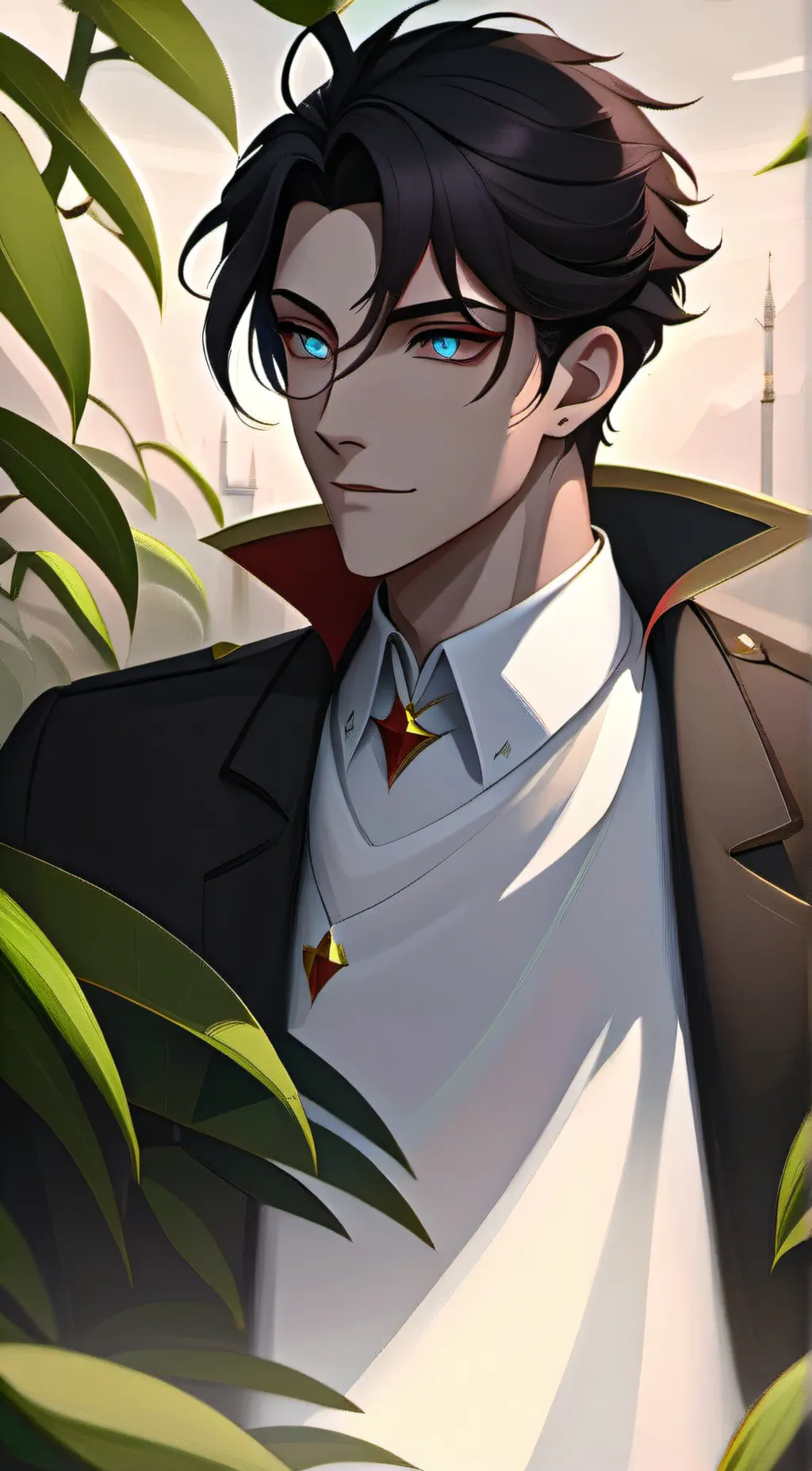 ai character: luke background