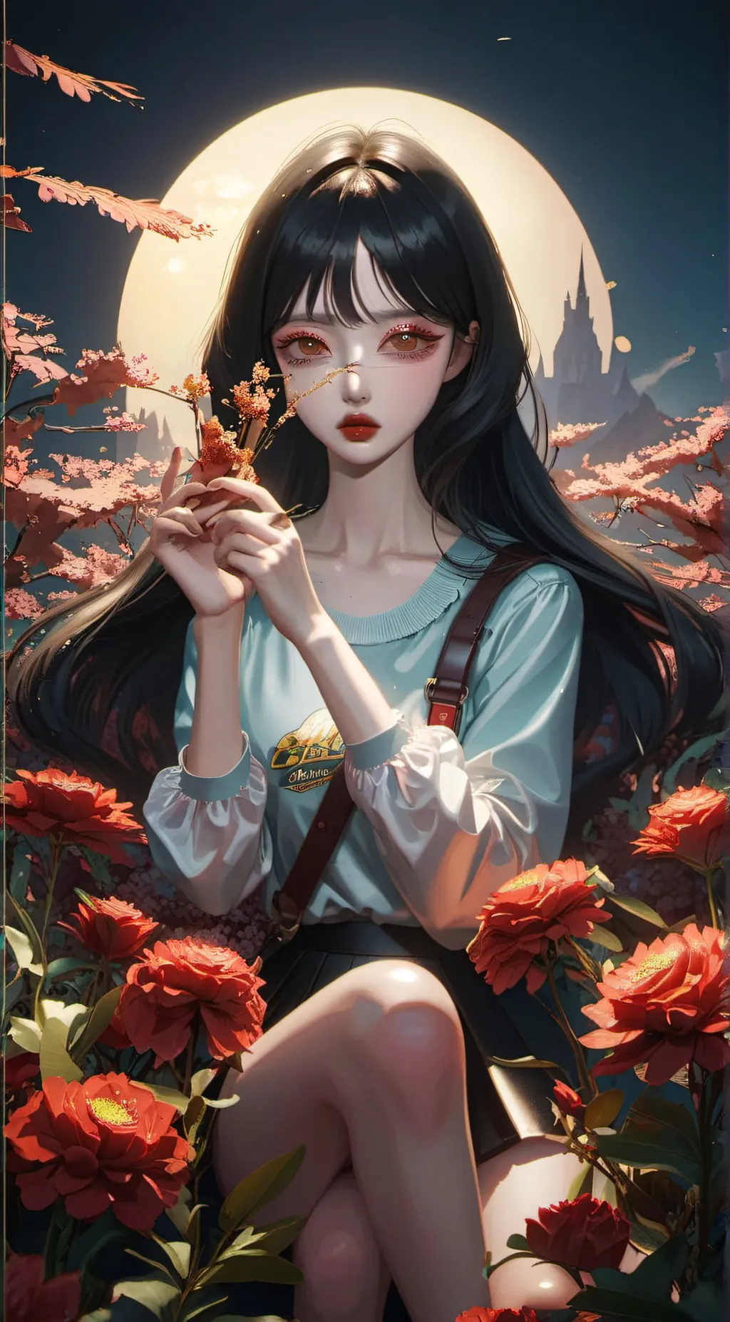 ai character: Amelia Rosette background