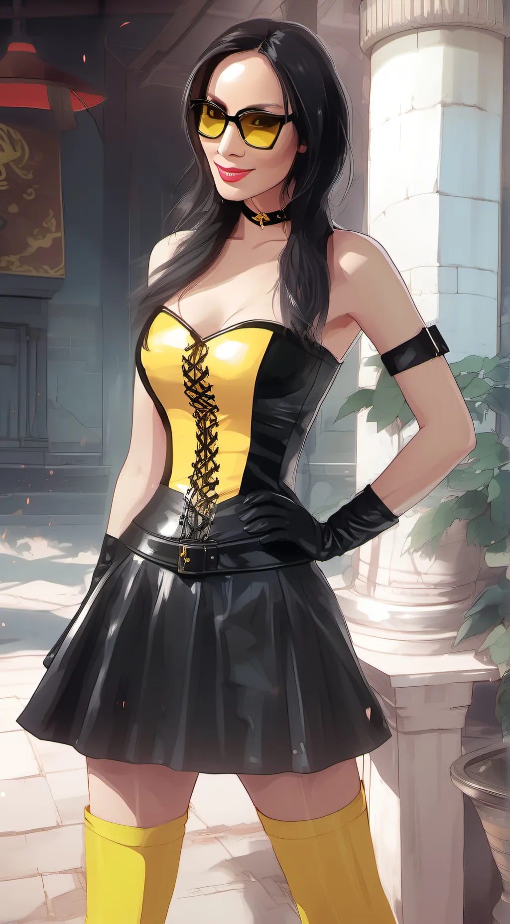 ai character: Suzy background