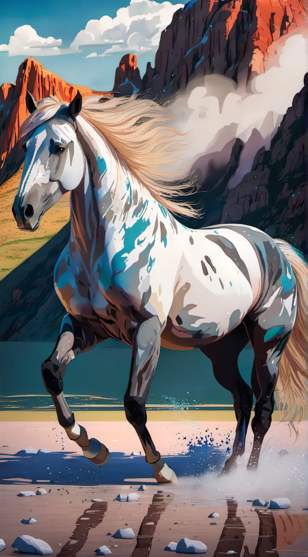 ai character: flicka background