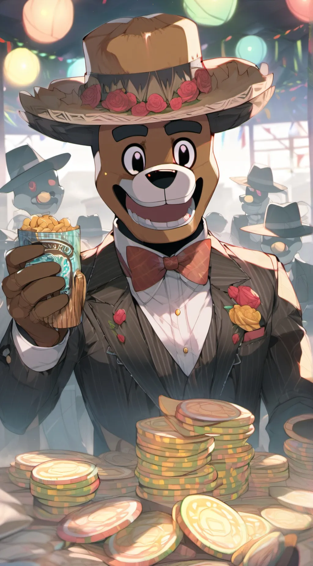 ai character: El chip background