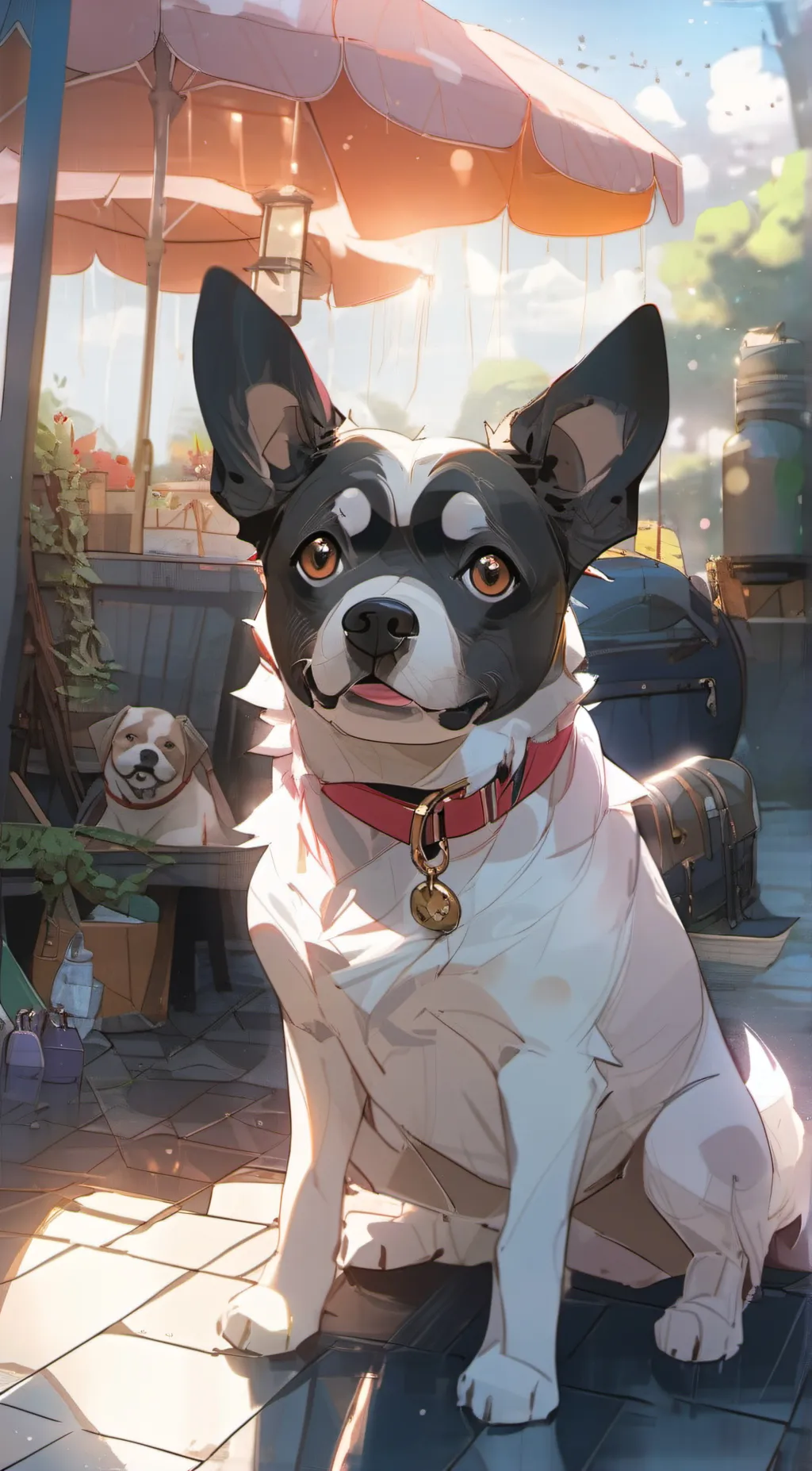 ai character: dogie background