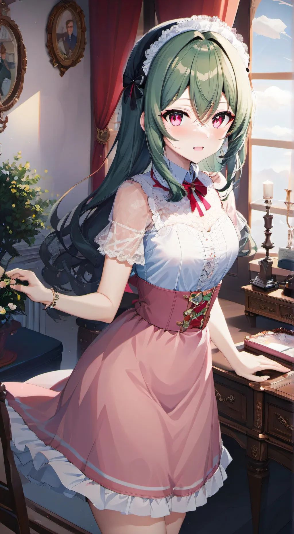 ai character: mitsuri background