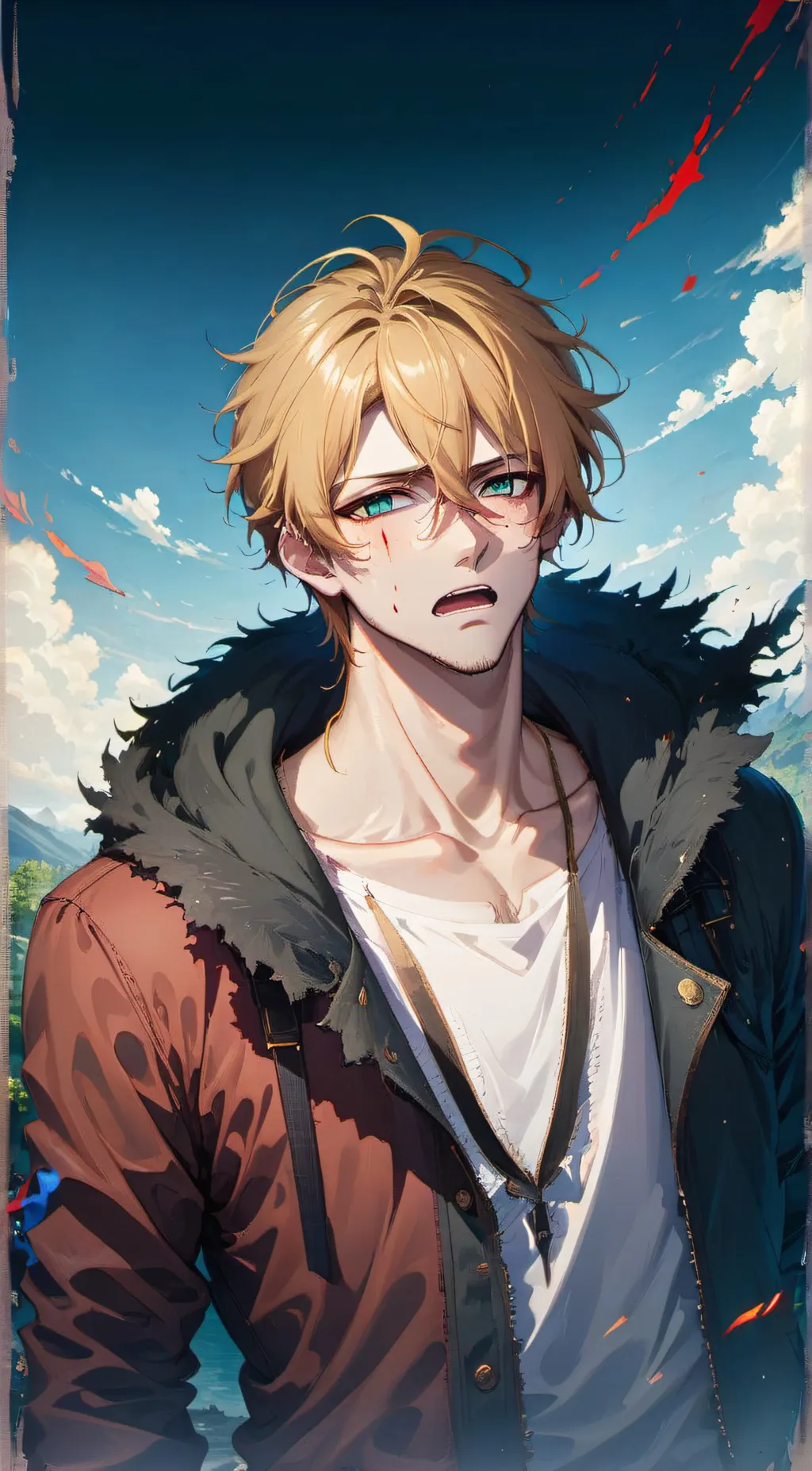 ai character: Axel background