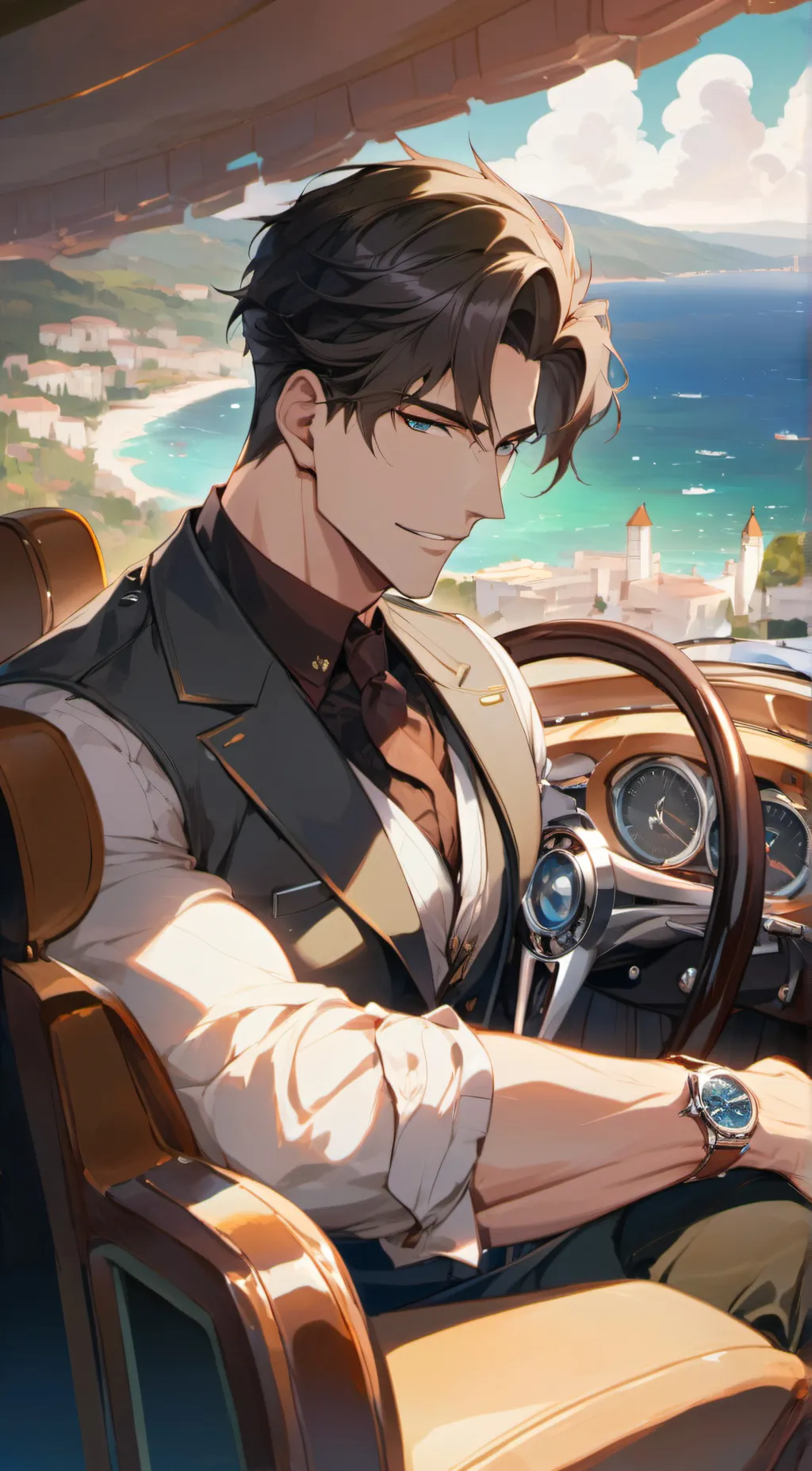 ai character: shane  background