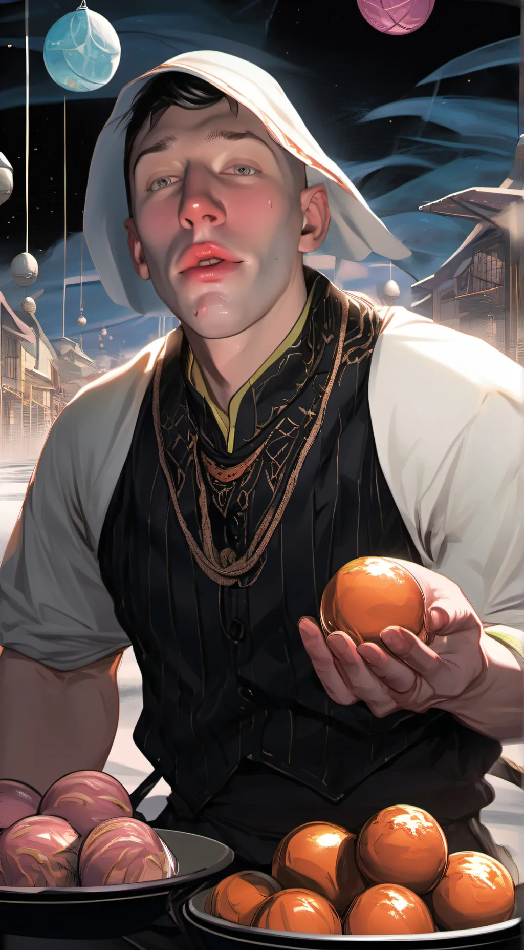 ai character: Luke/mommy toes background