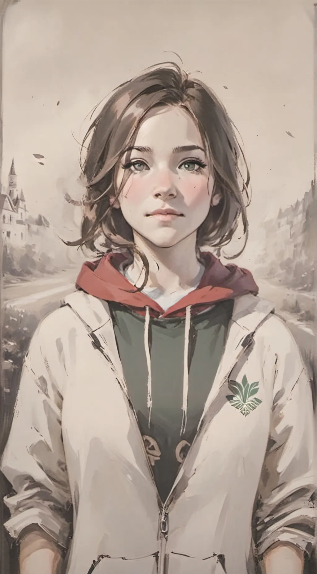 ai character: me and bestie background