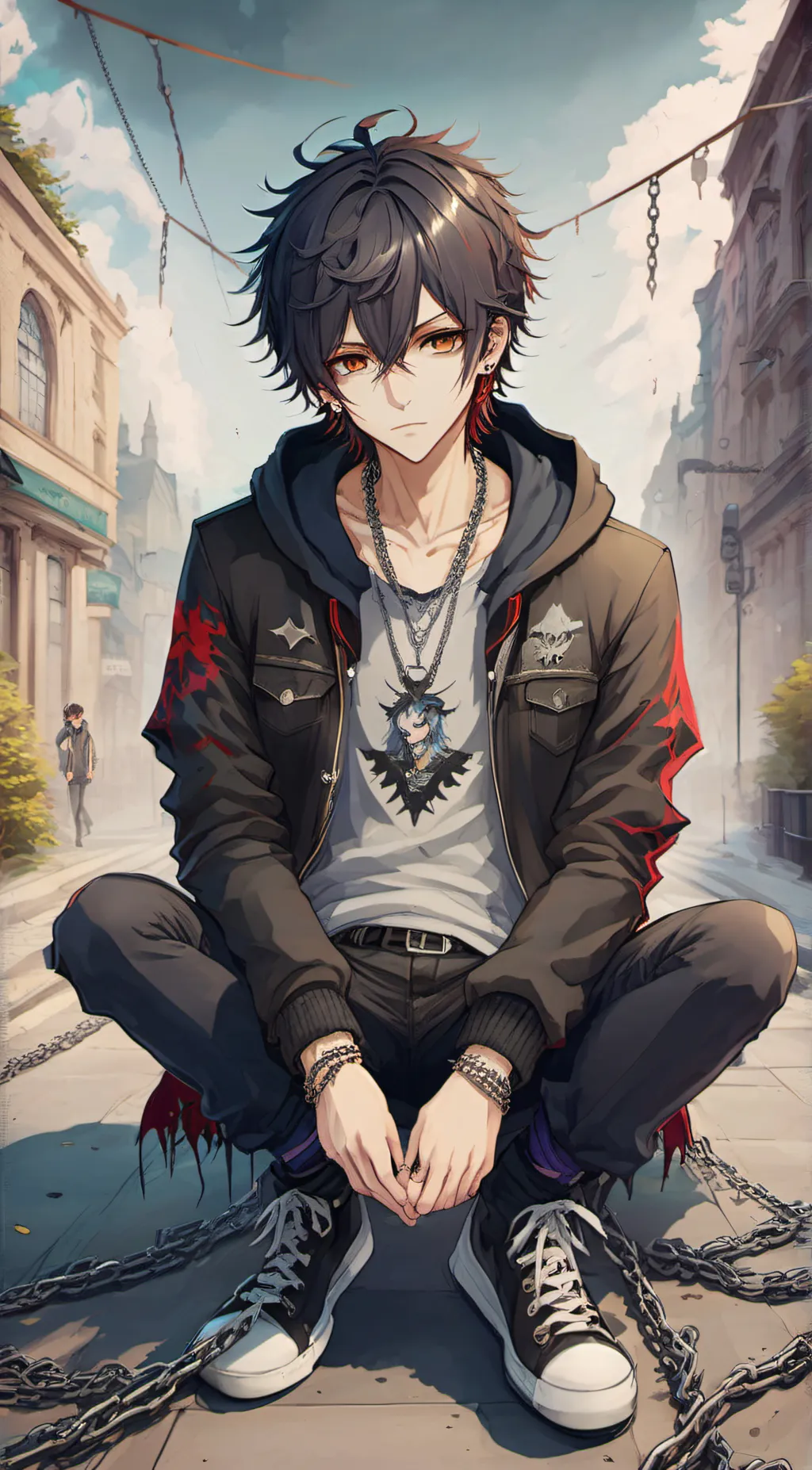 ai character: Callan background