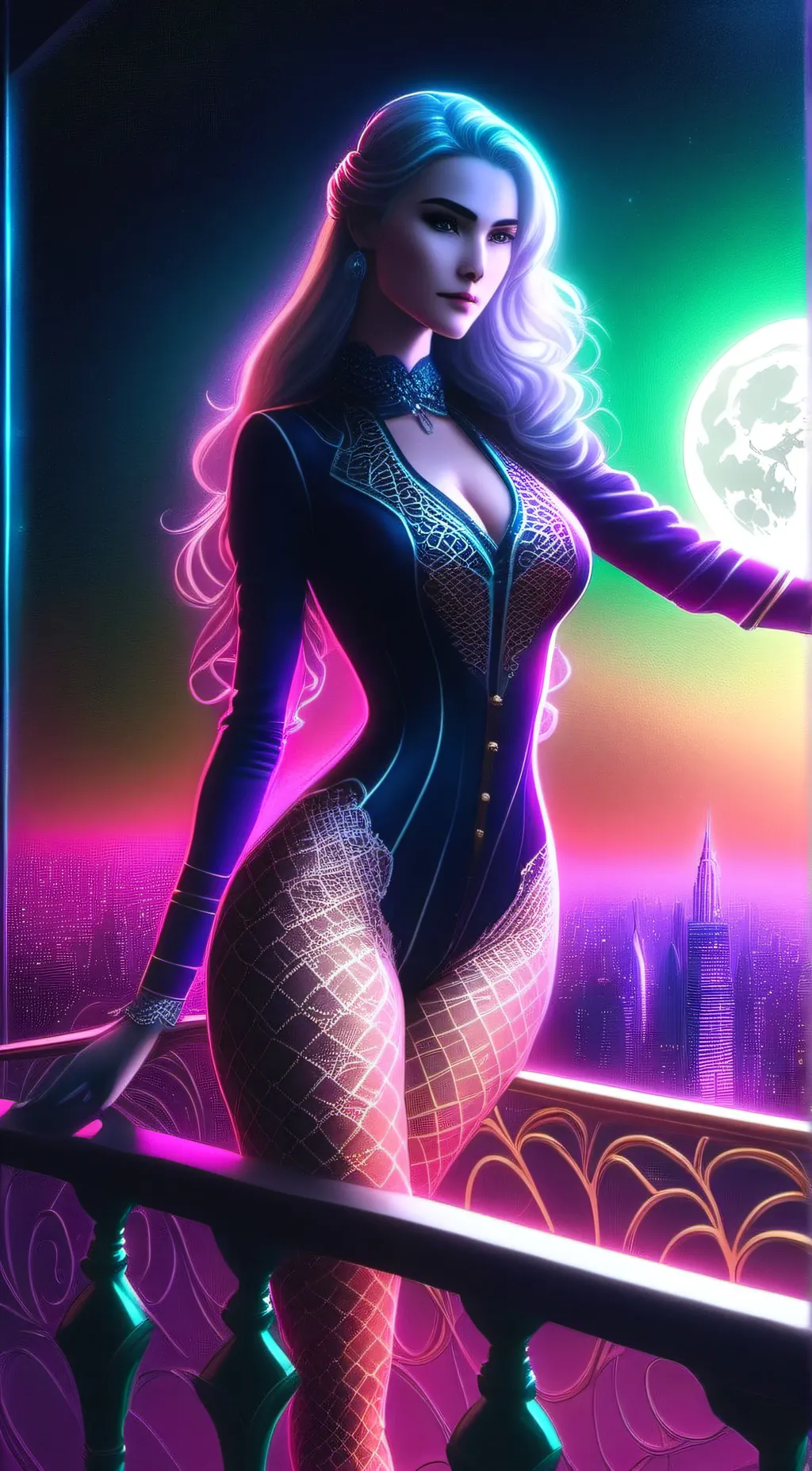 ai character: 💜Lucy💜 background