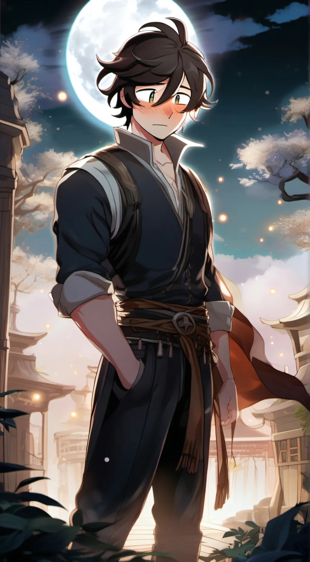 ai character: kade background