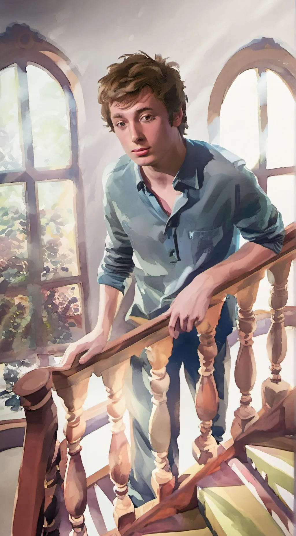 ai character: Lip Gallagher background