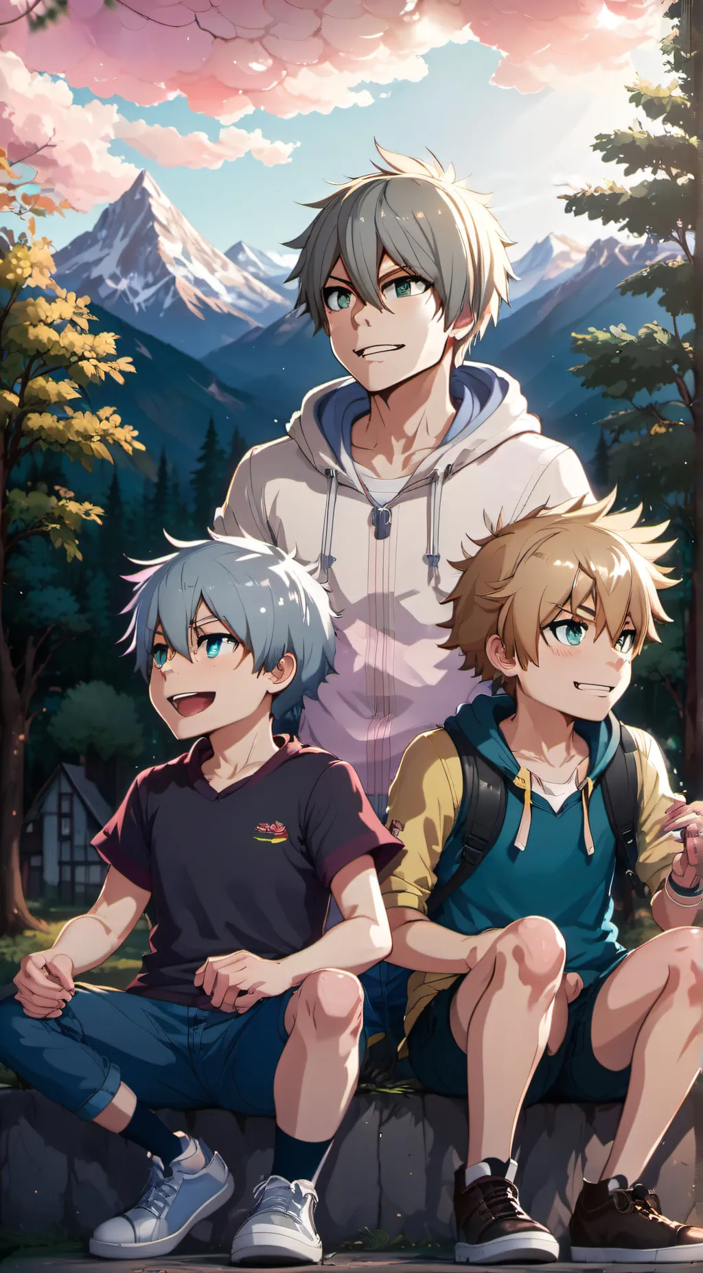 ai character: bktddk kid background