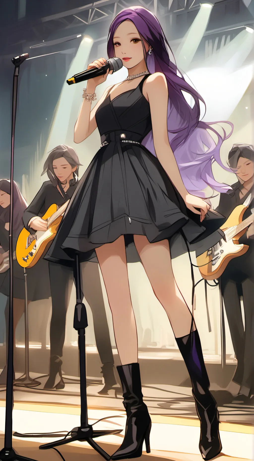 ai character: Valerie  background