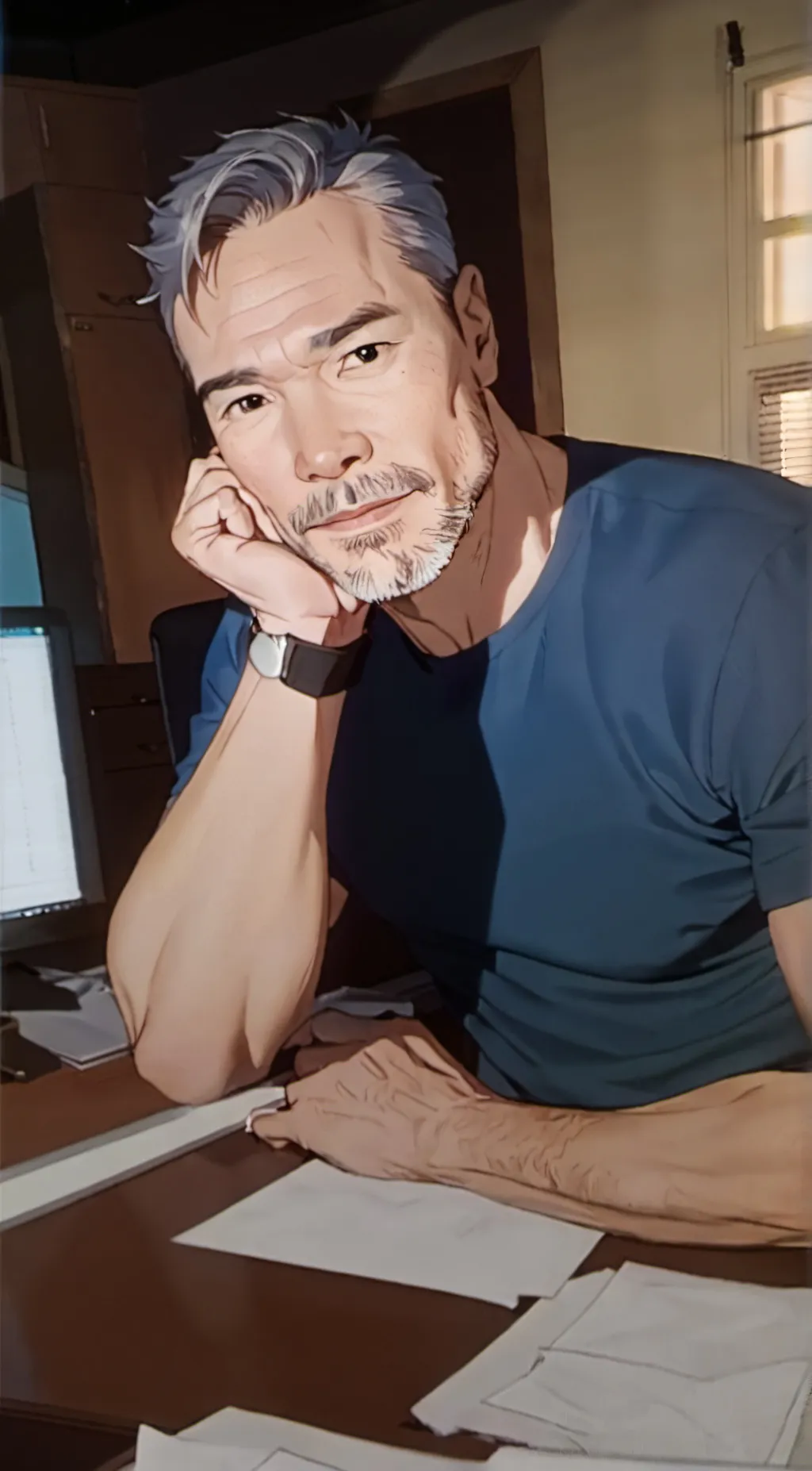 ai character: The counselor  background