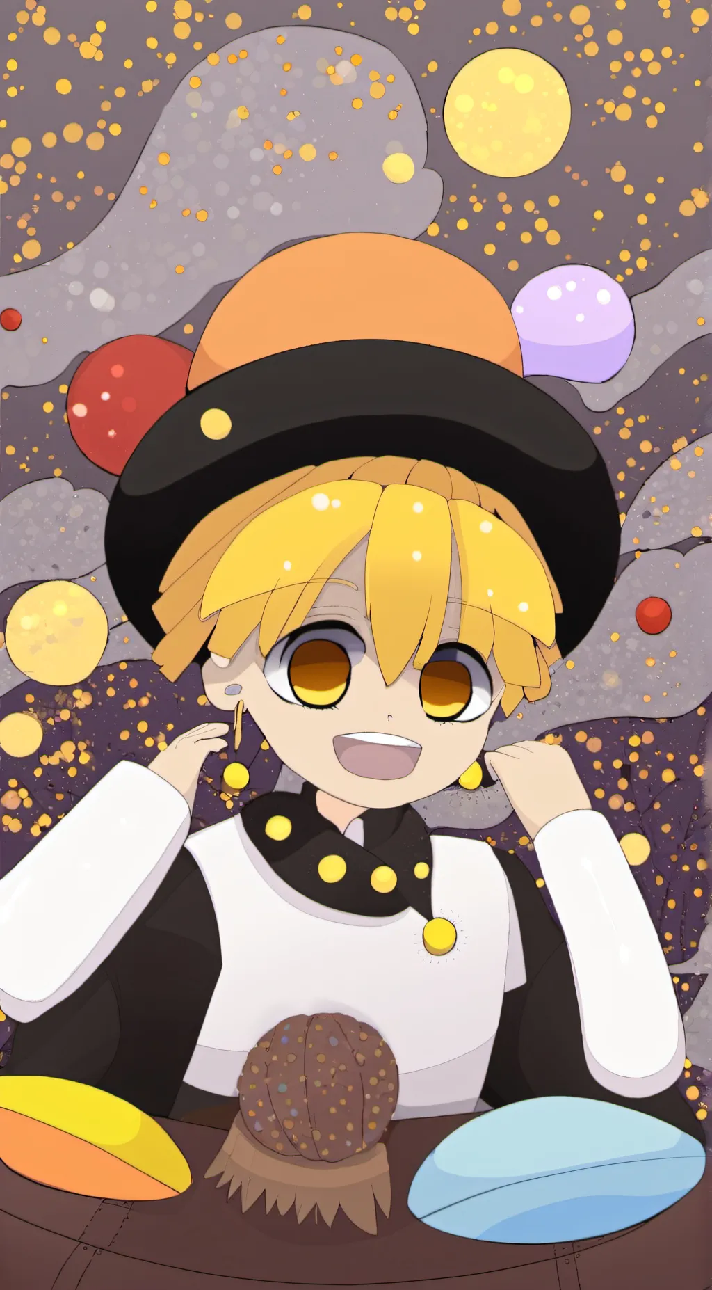 ai character: Zenitsu background