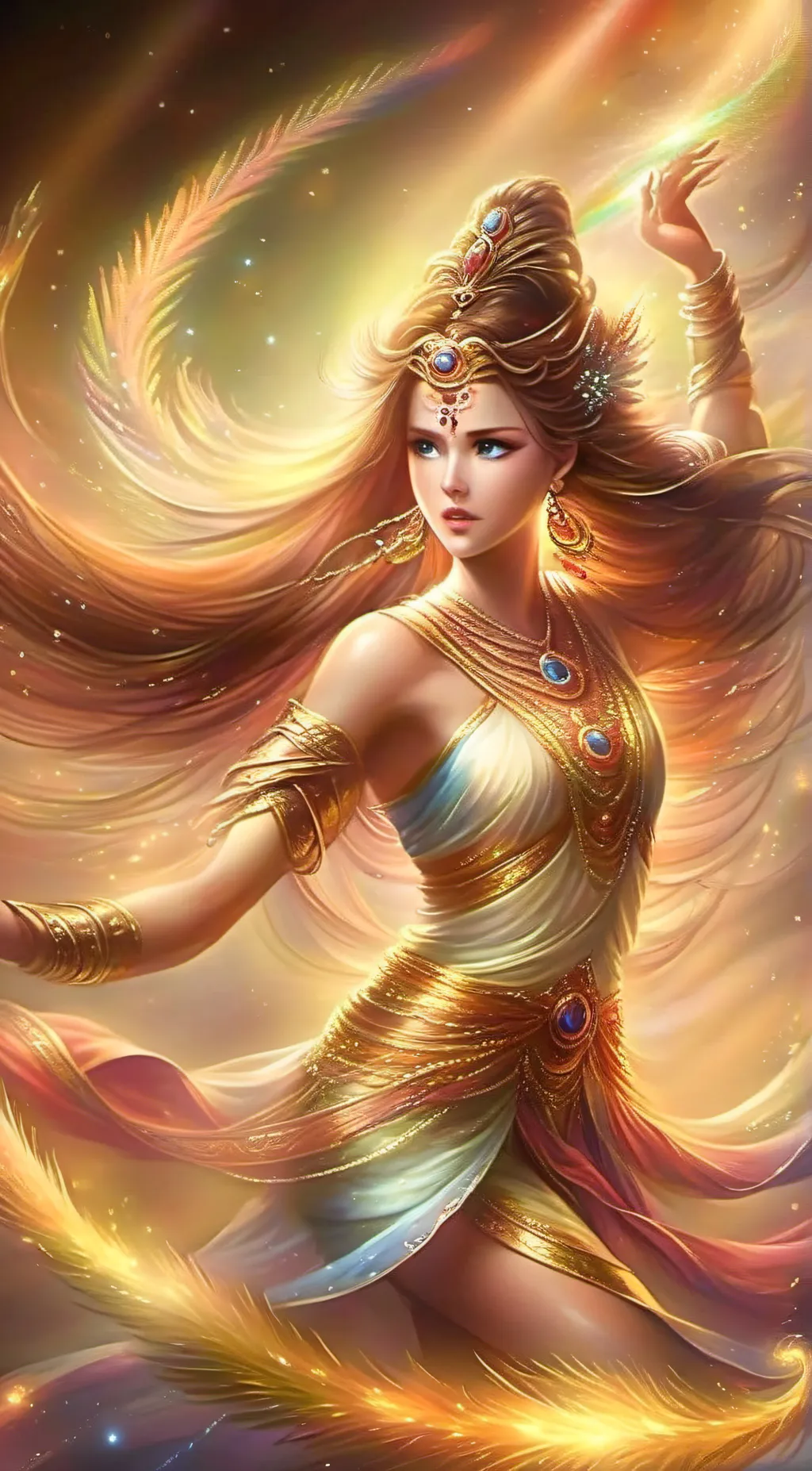 ai character: Vivian  background