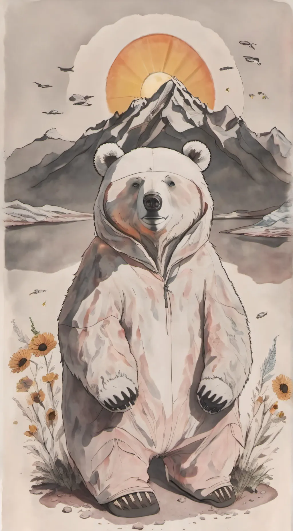 ai character: Sunshine background