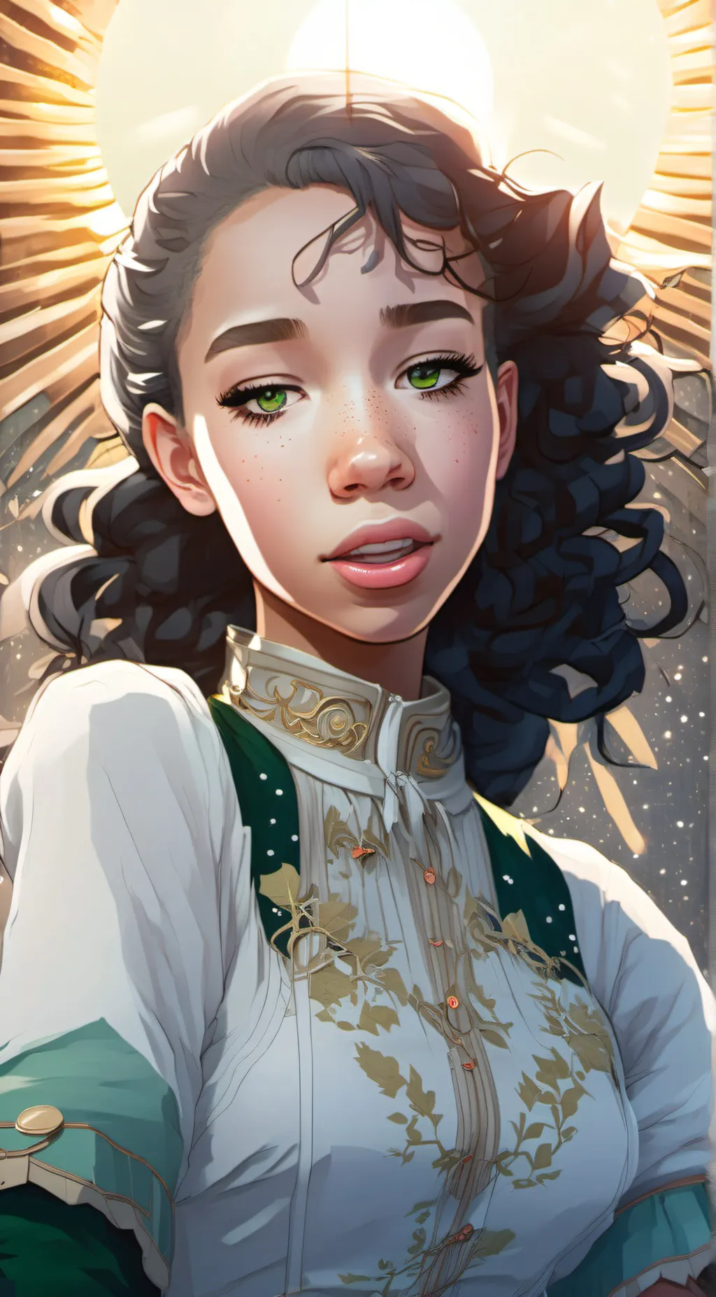 ai character: Aria background