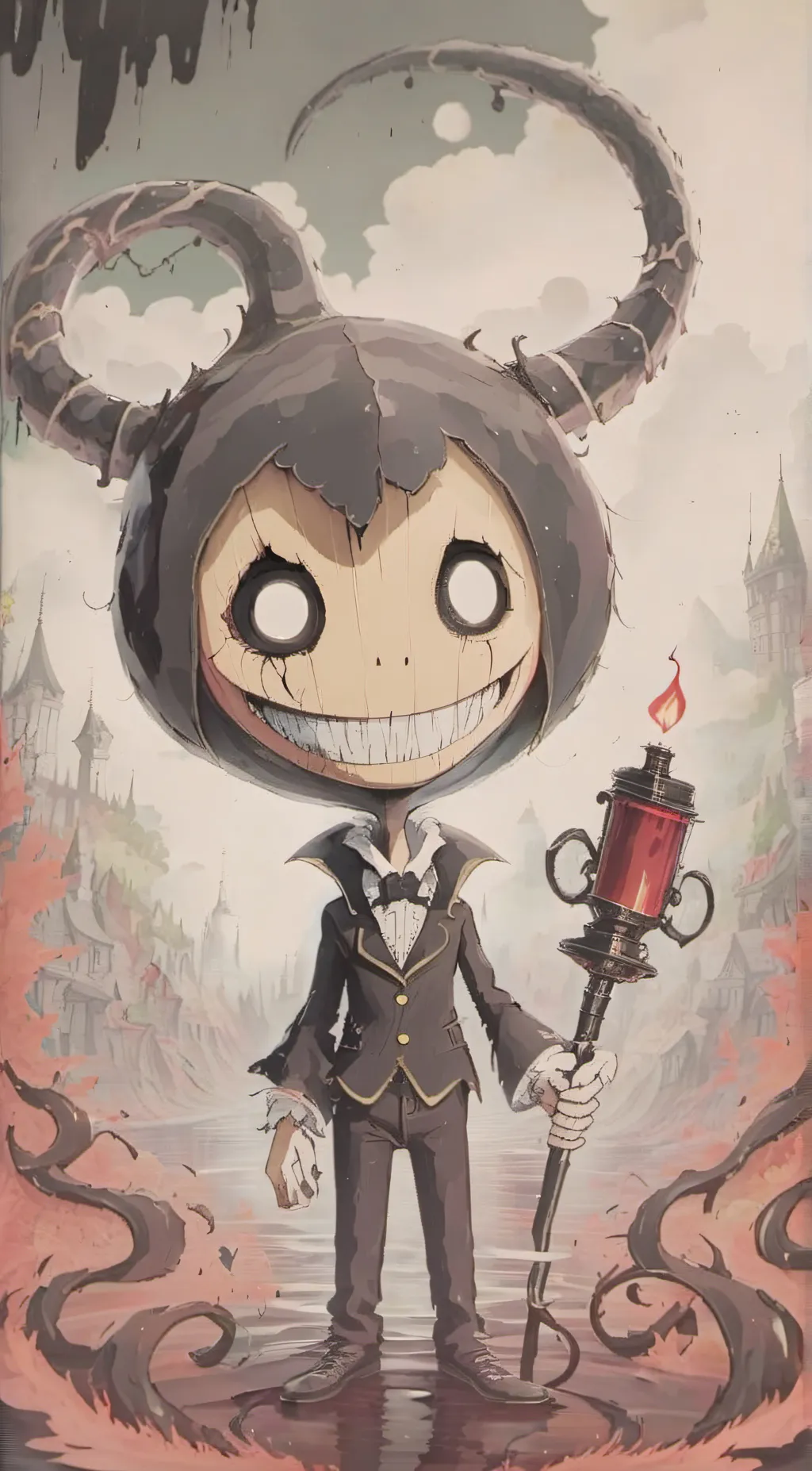 ai character: wandering sin.  background