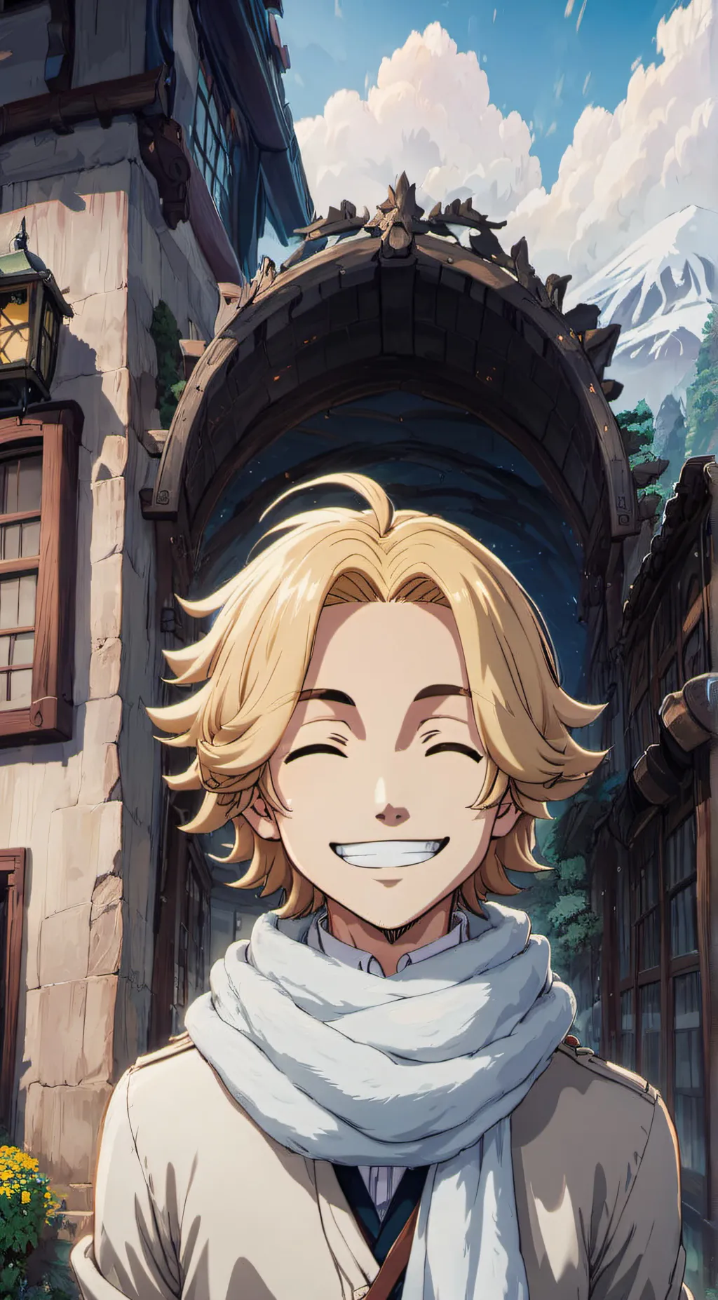 ai character: Manjiro sano  background