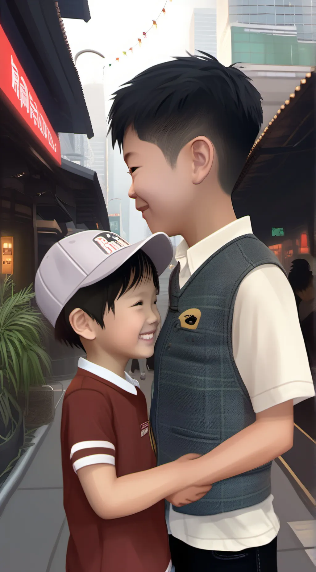 ai character: peter background