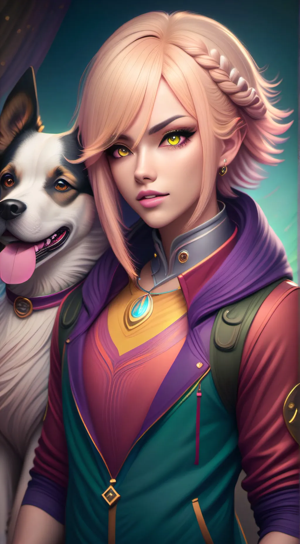 ai character: Zac background