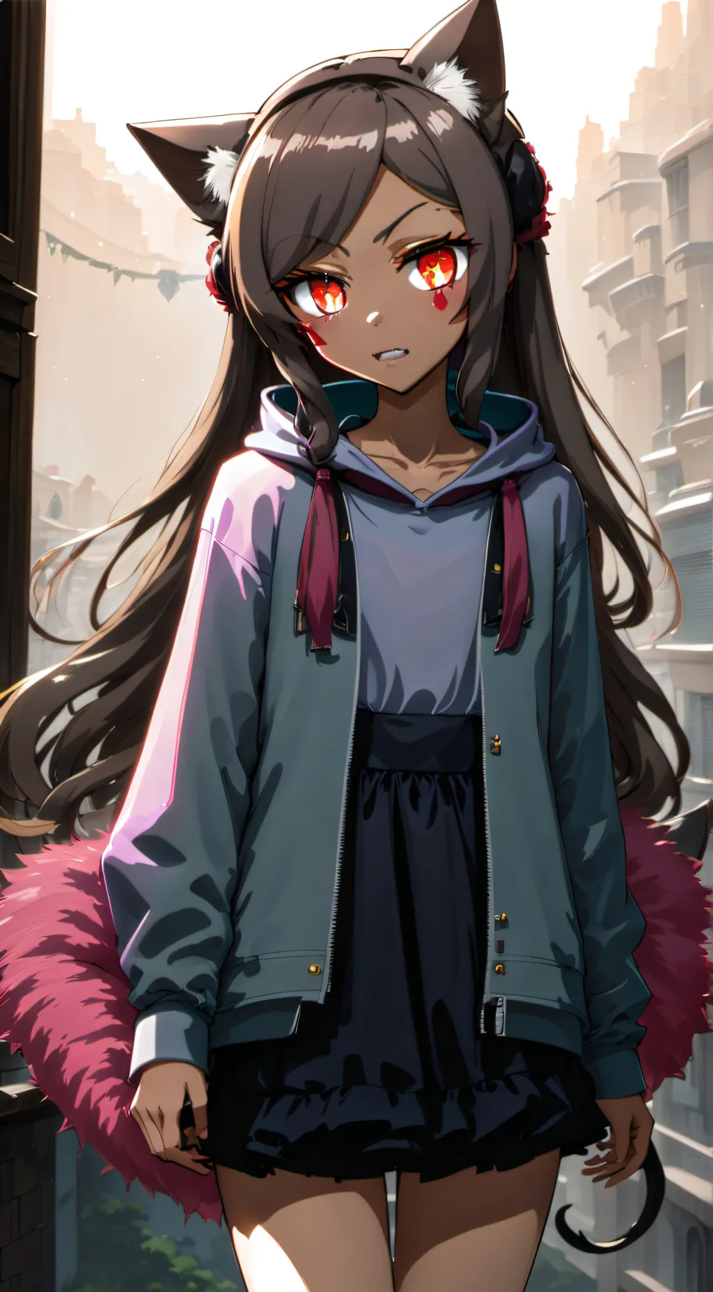 ai character: Evil background