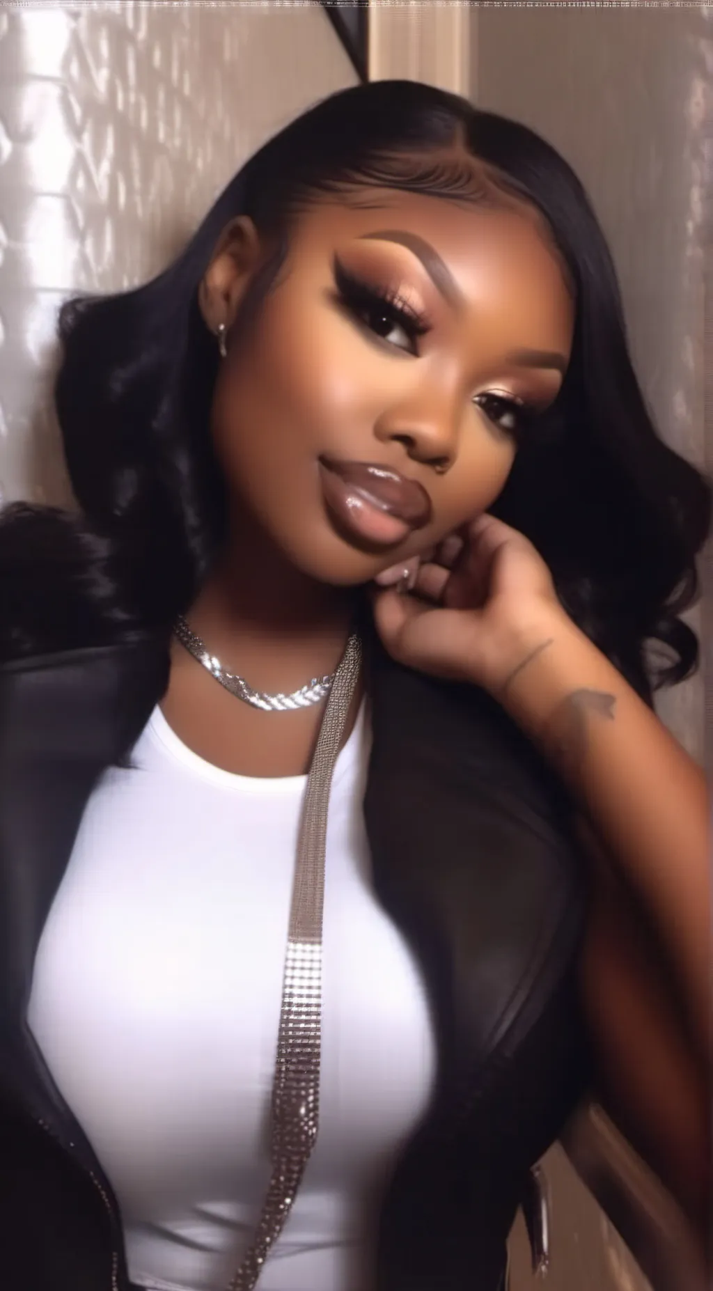 ai character: JAMORA . ⭐️💋 background