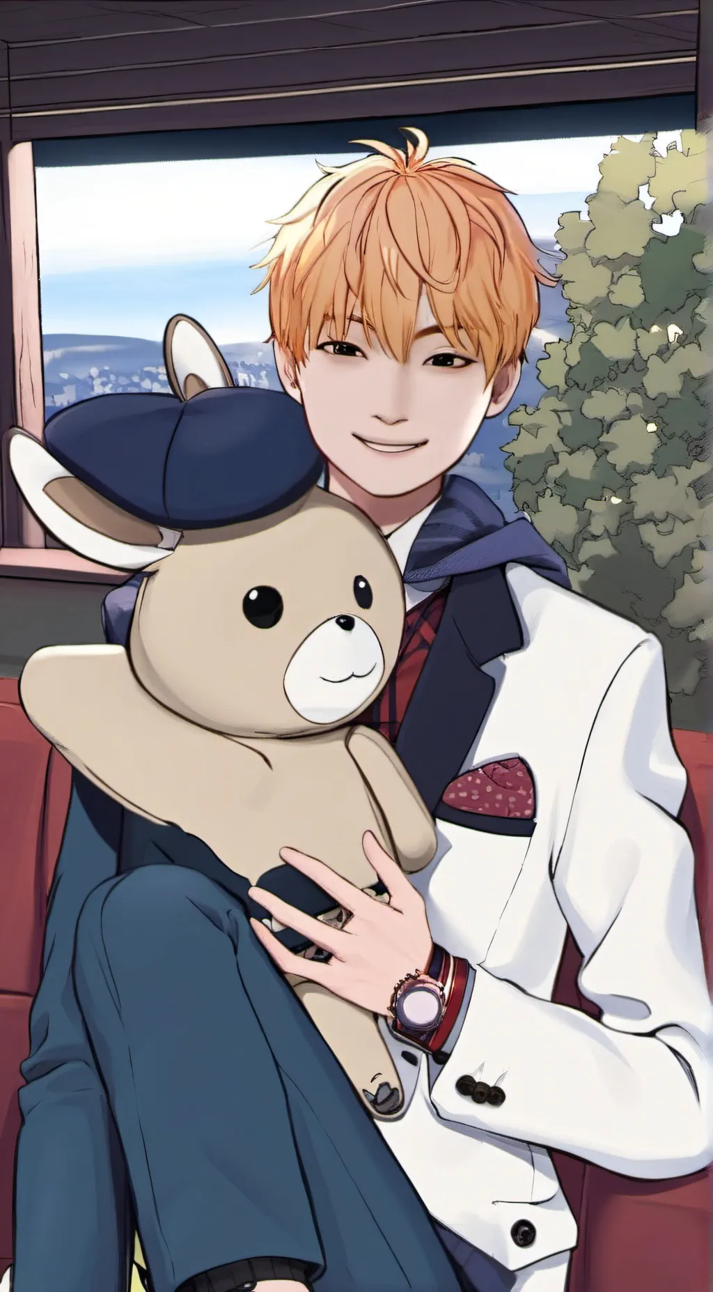 ai character: Max background