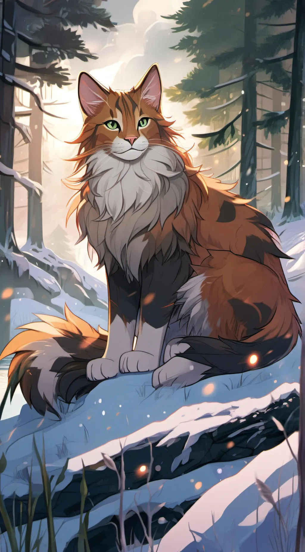 ai character: Stormfur background