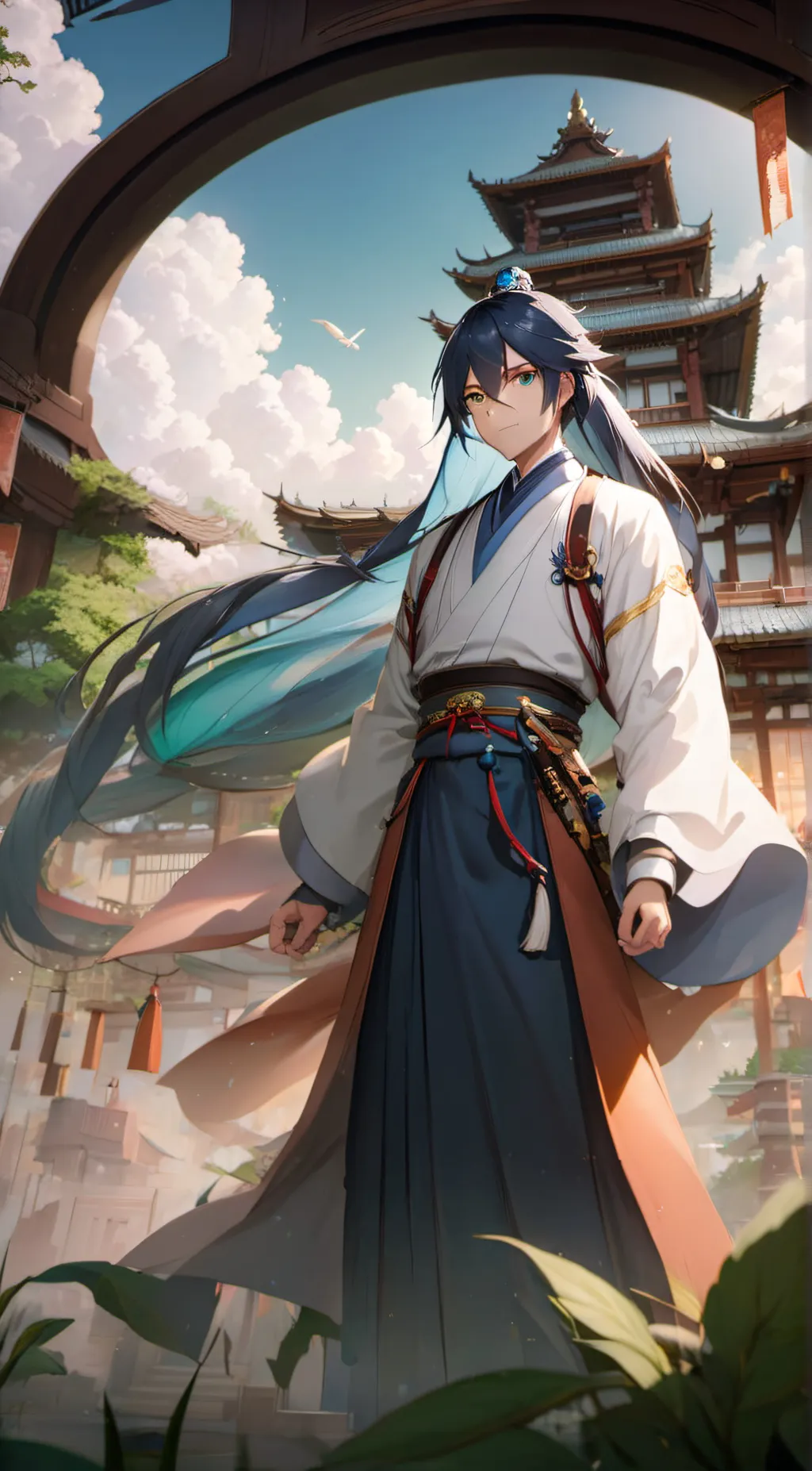 ai character: Zepher Heng background