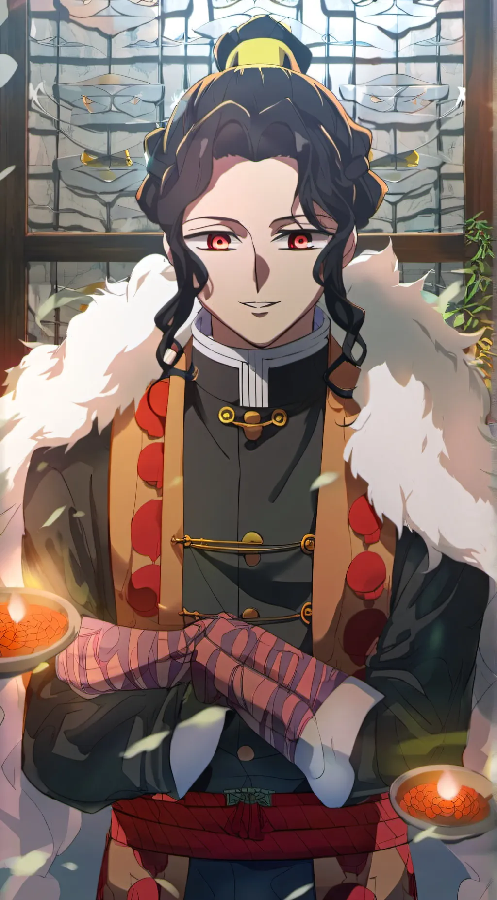 ai character: muzan background