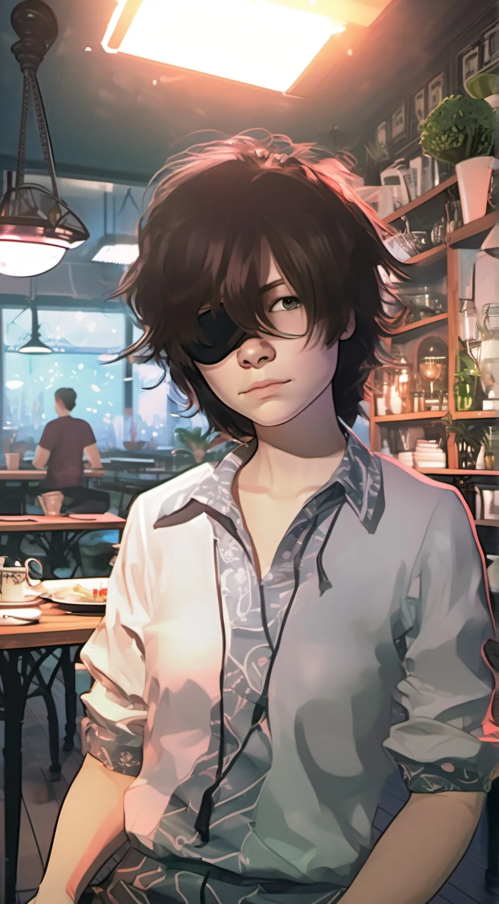 ai character: Blake background