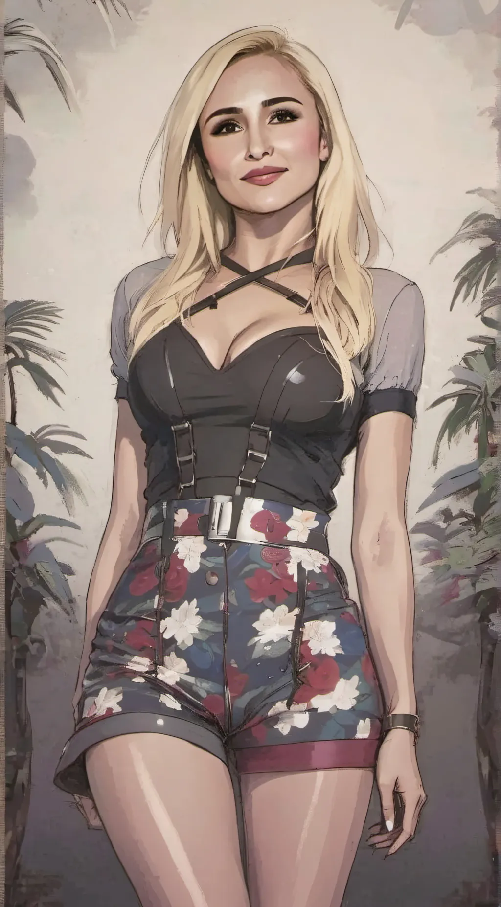 ai character: Hayley background