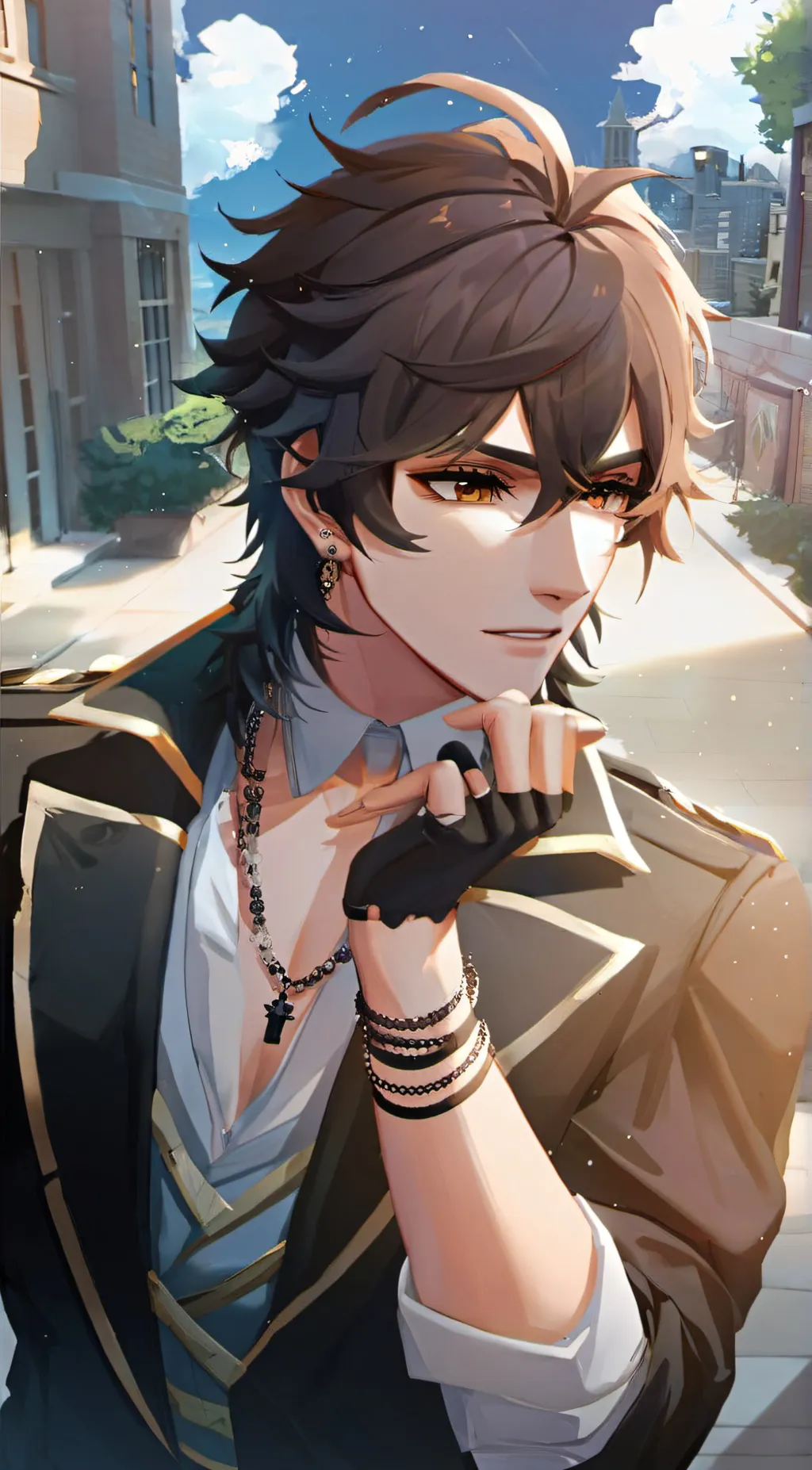 ai character: Aspen background