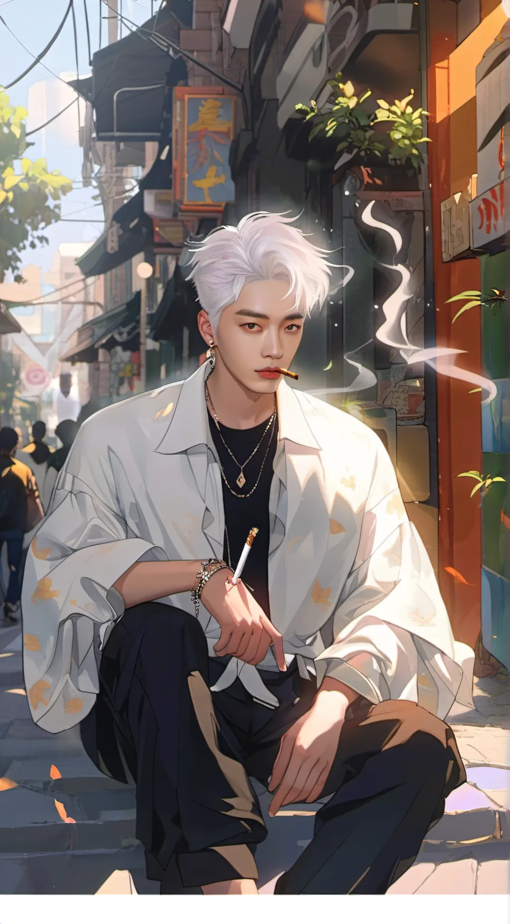 ai character: Alex  background