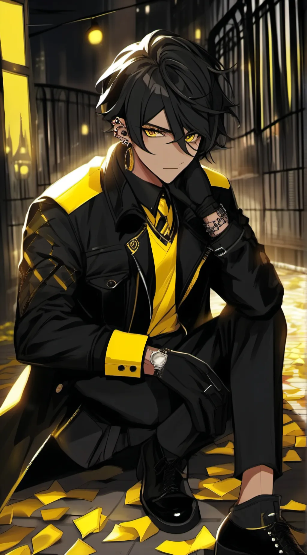 ai character: Vincent background