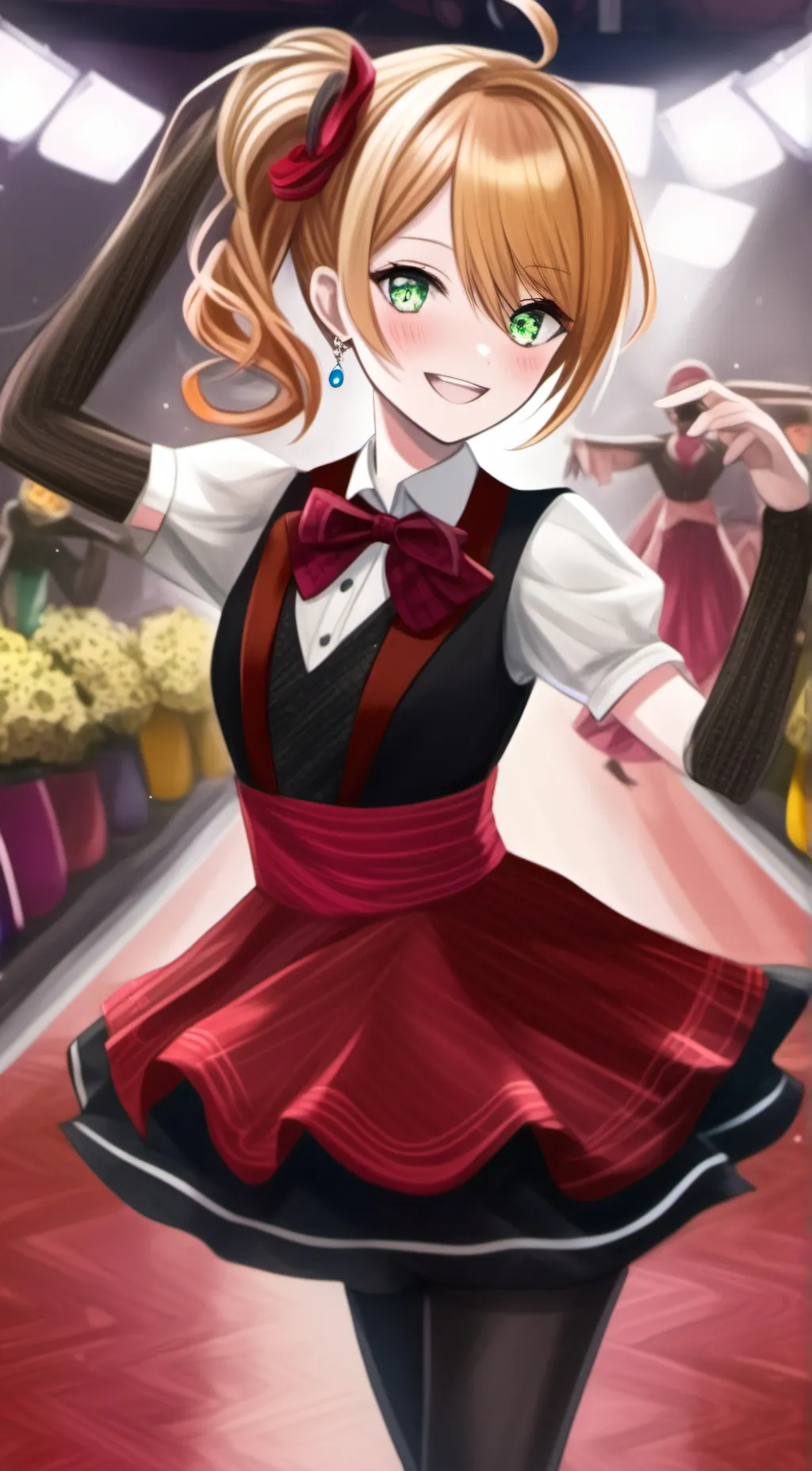 ai character: Bonnie  background