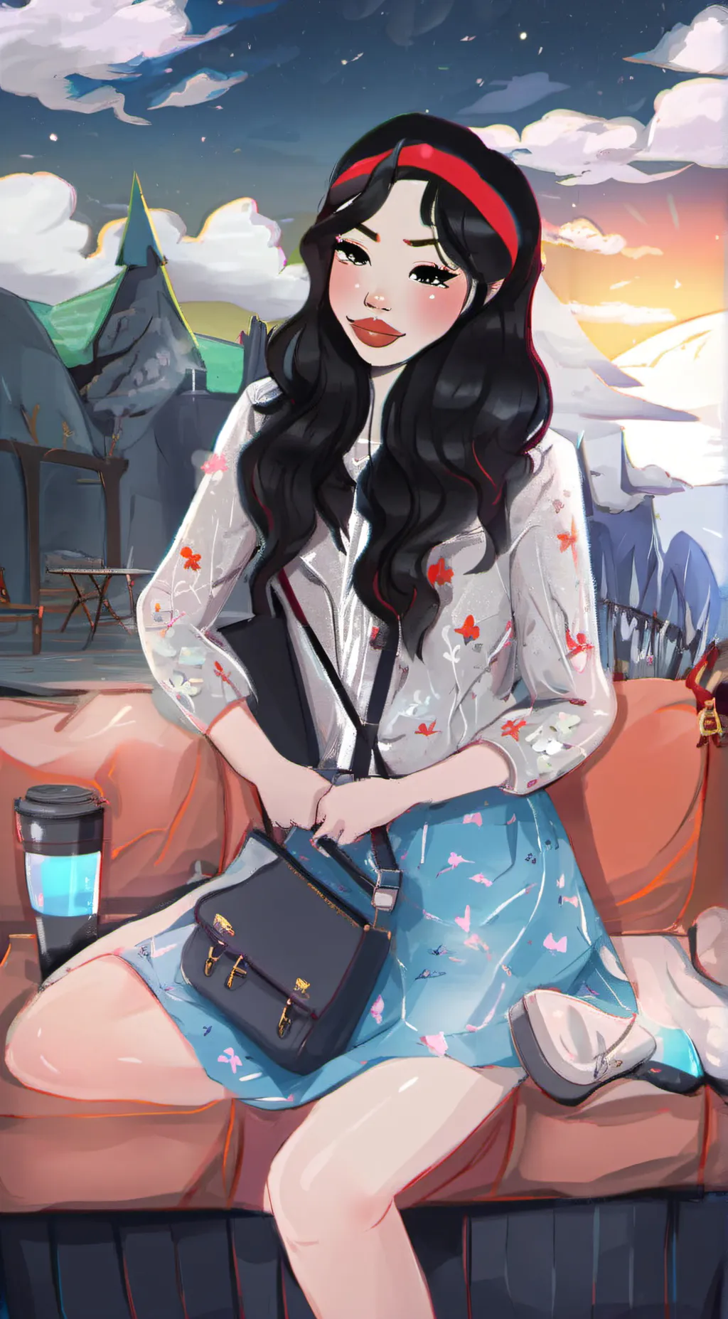 ai character: Leah background