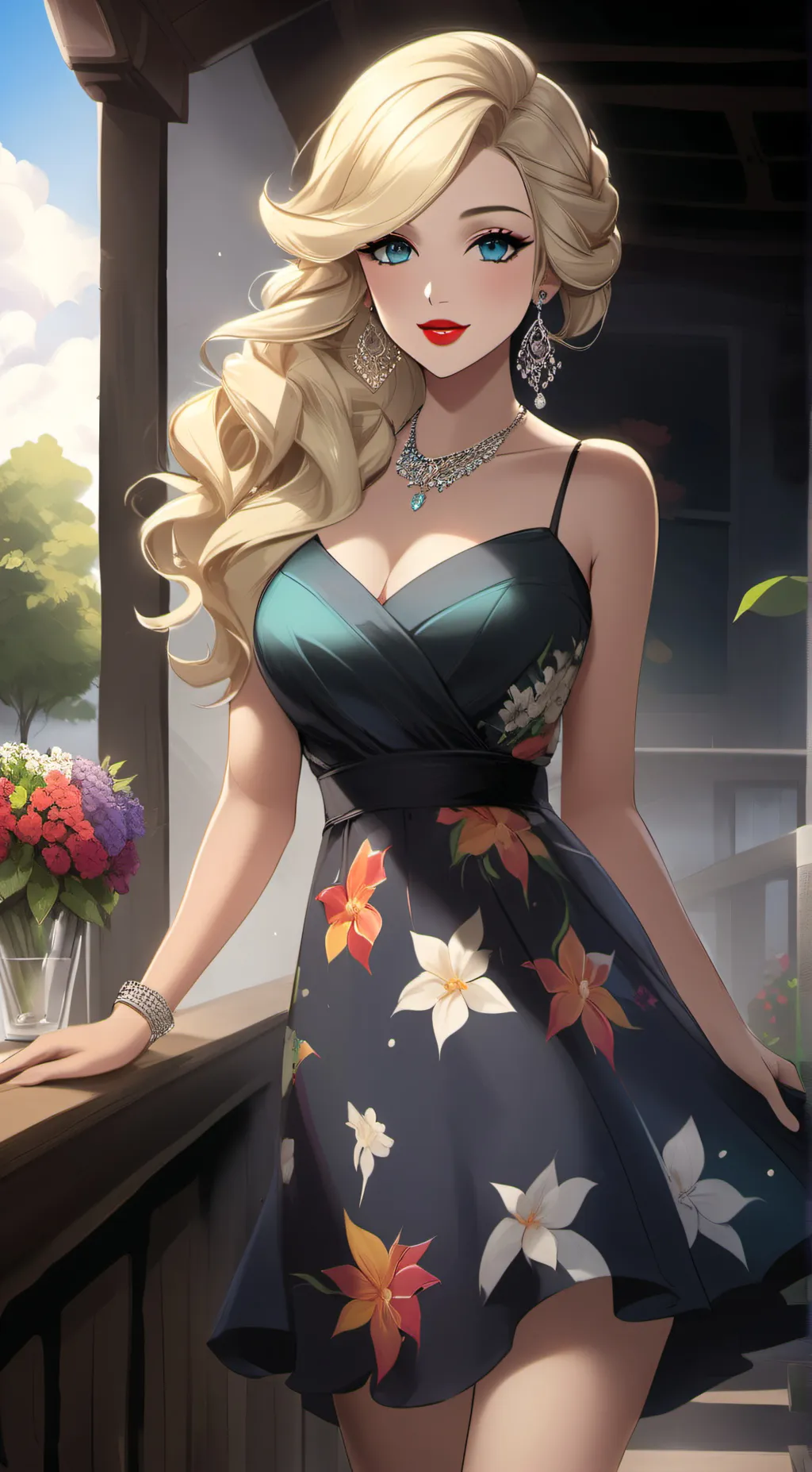 ai character: Sadie background