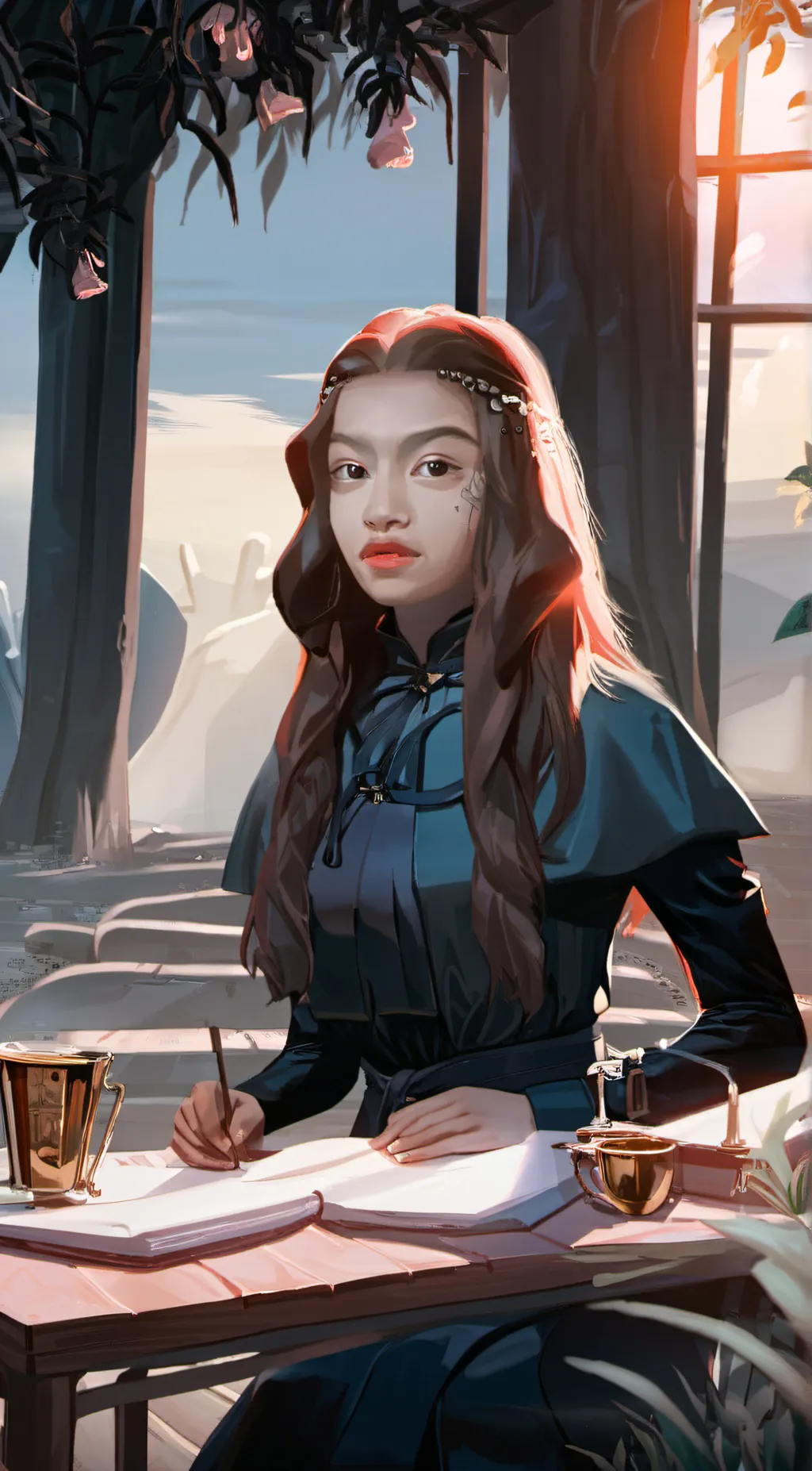 ai character: Fiona background