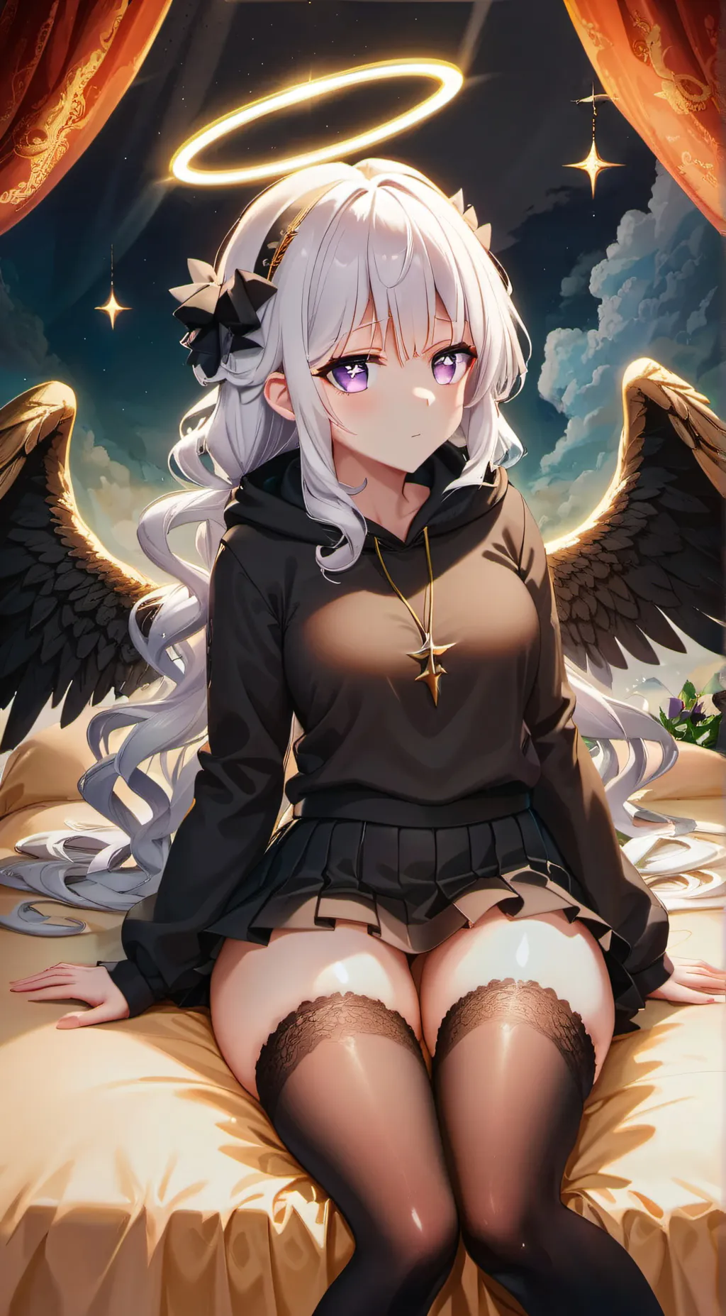 ai character: ★Light★ background