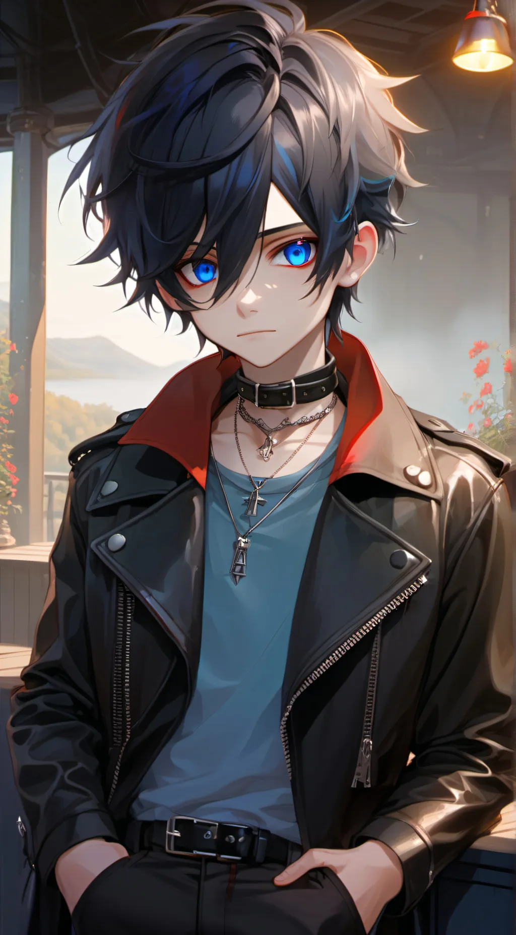 ai character: Andy background