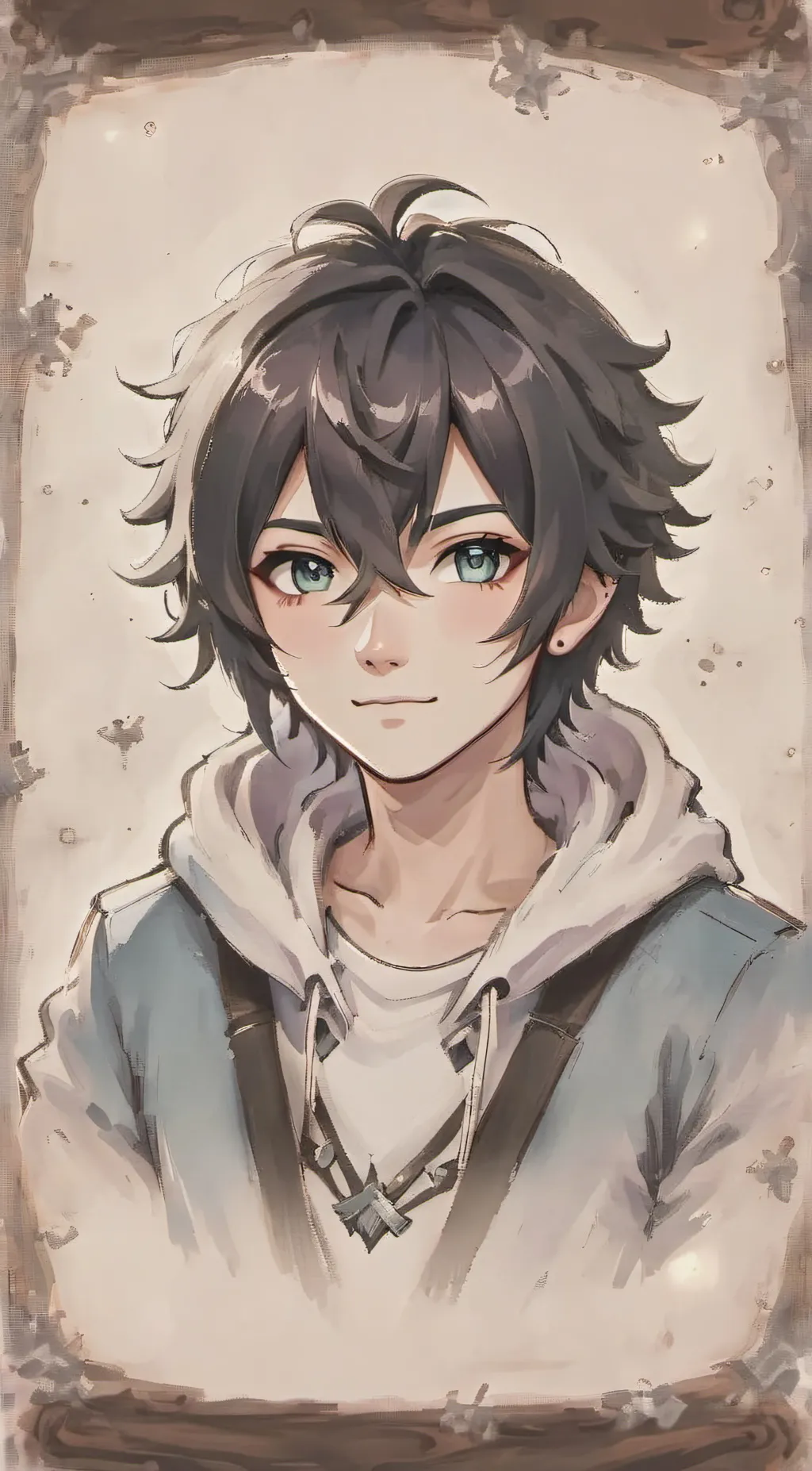 ai character: Ein background