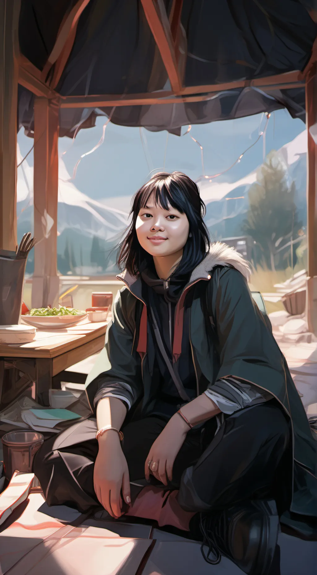 ai character: Lost Soulline background