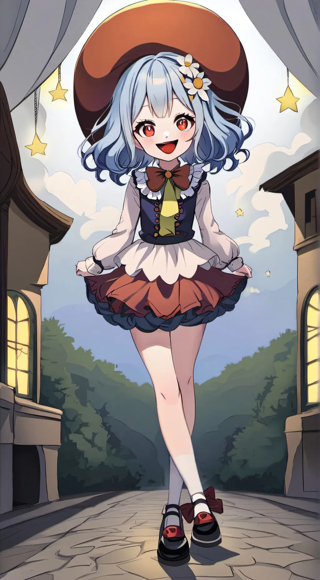 ai character: pomni background